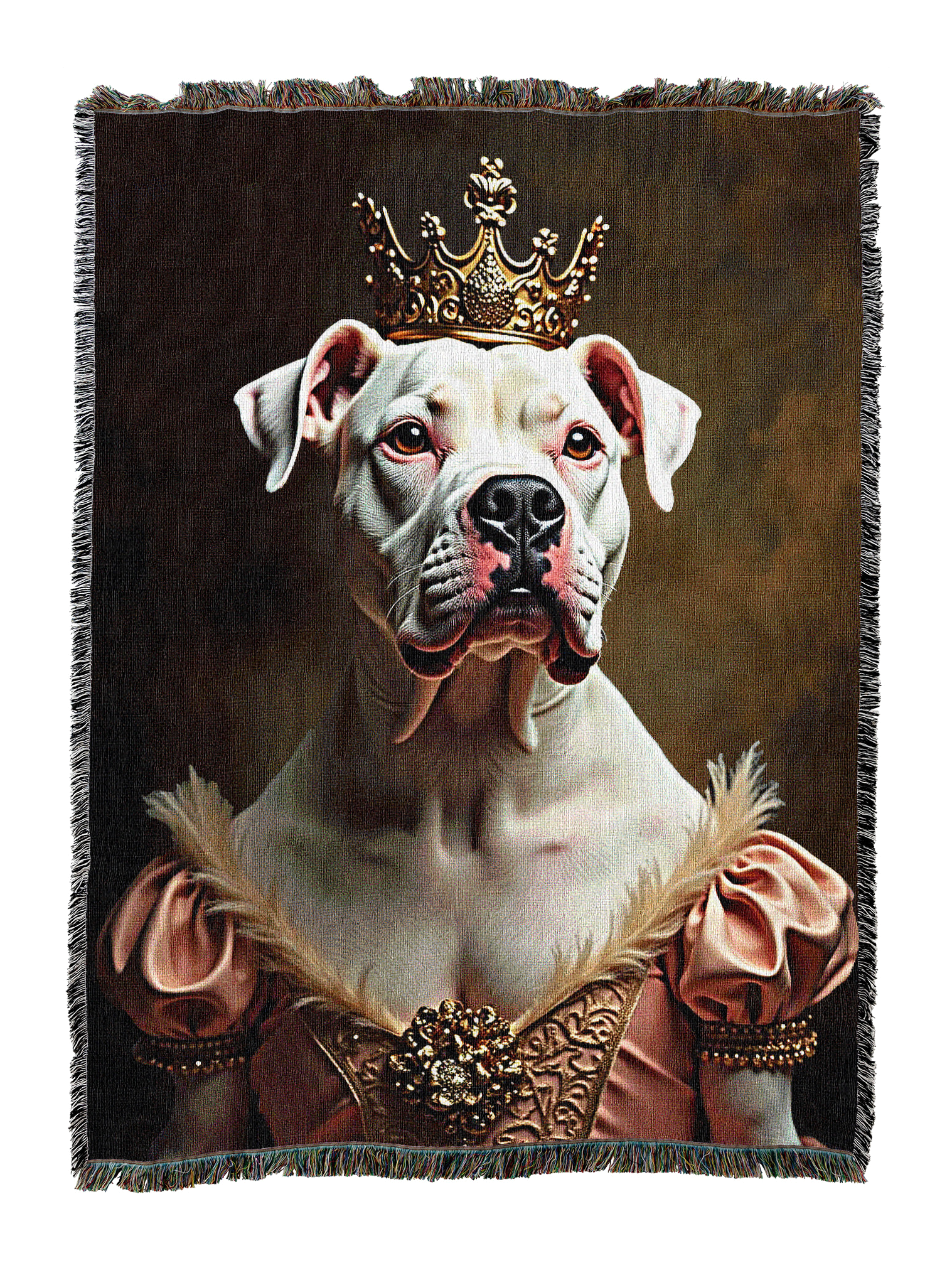 Lady Pitbull Blanket
