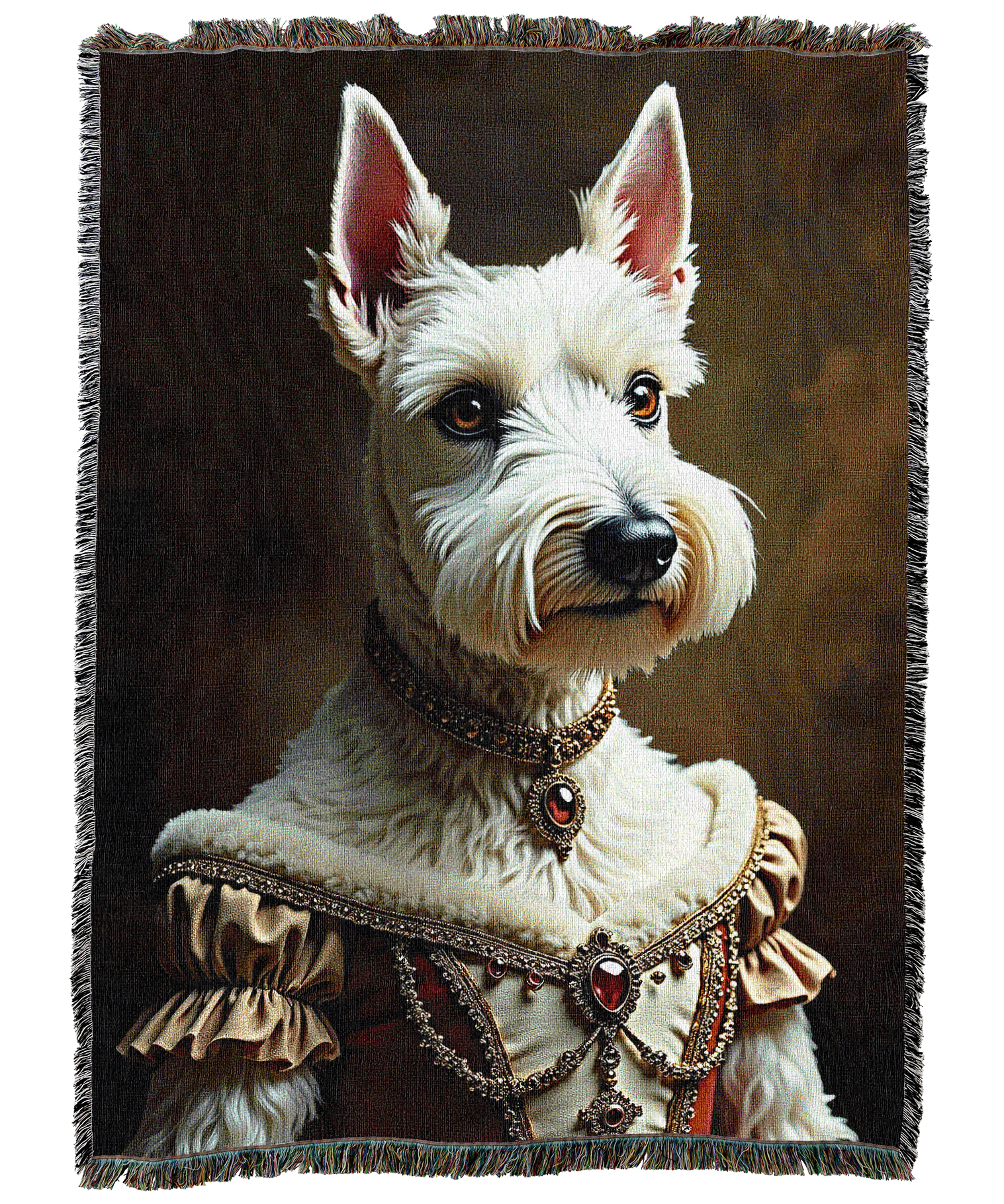Lady Schnauzer Blanket