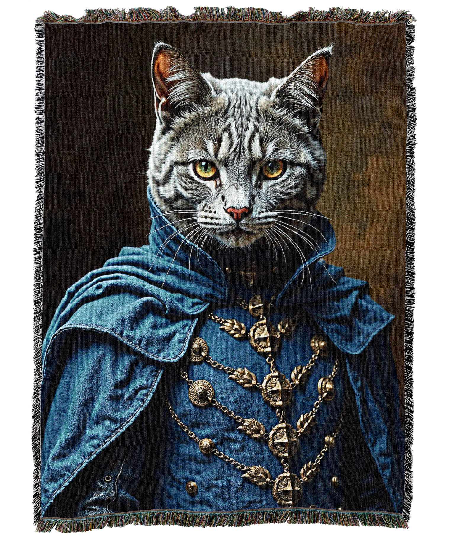 Lord Gray Tabby Blanket