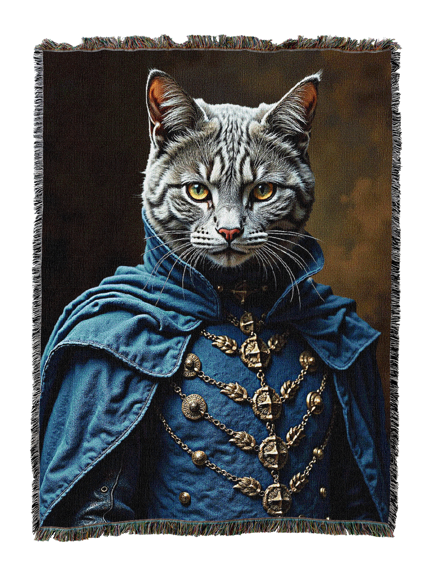 Lord Gray Tabby Blanket