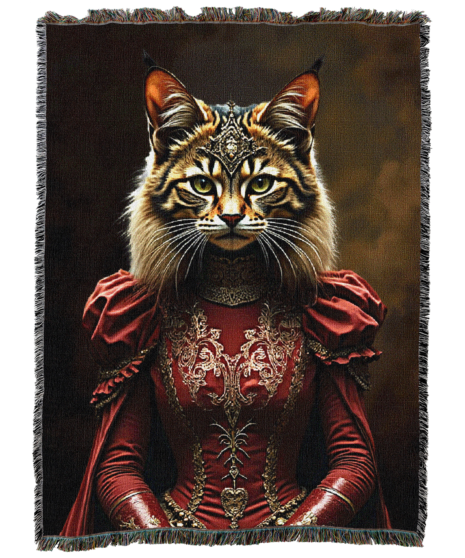Lady Main Coon Blanket