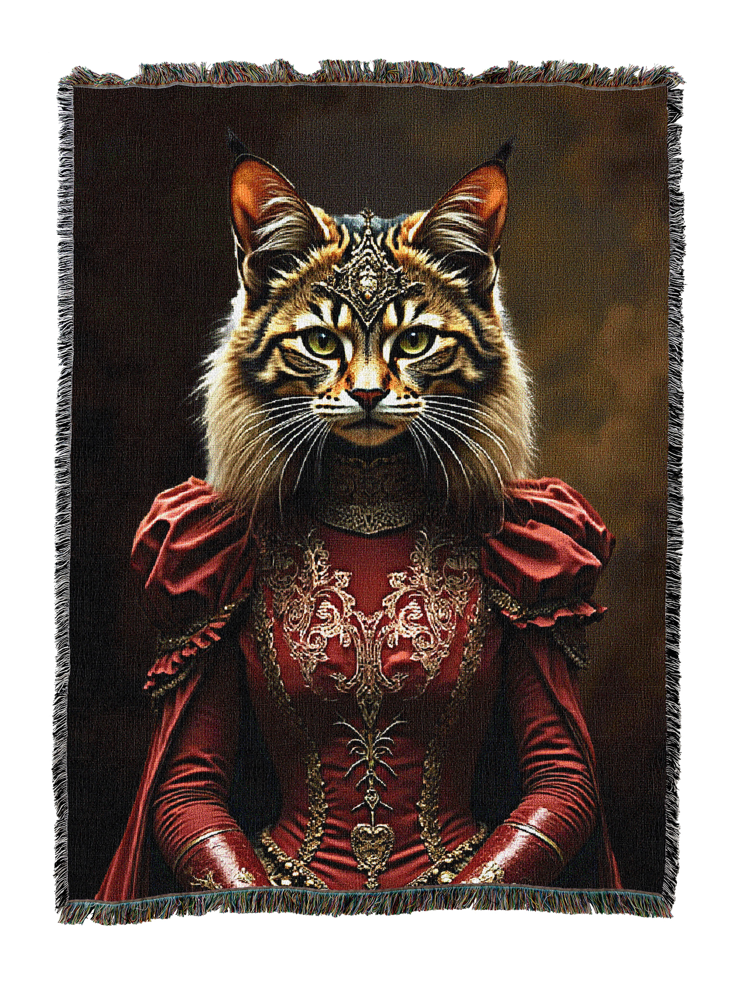 Lady Main Coon Blanket