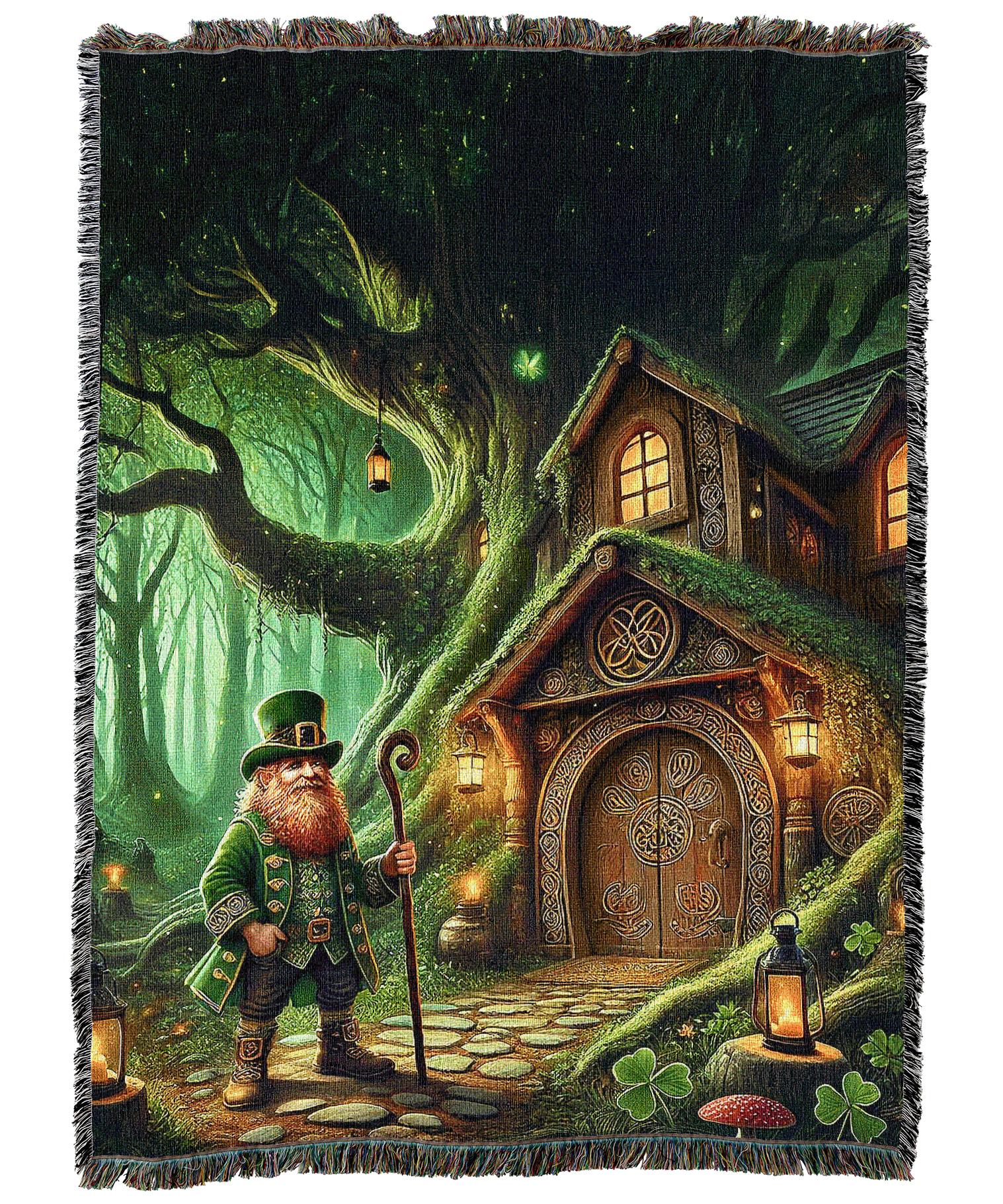 Leprechauns Home Blanket