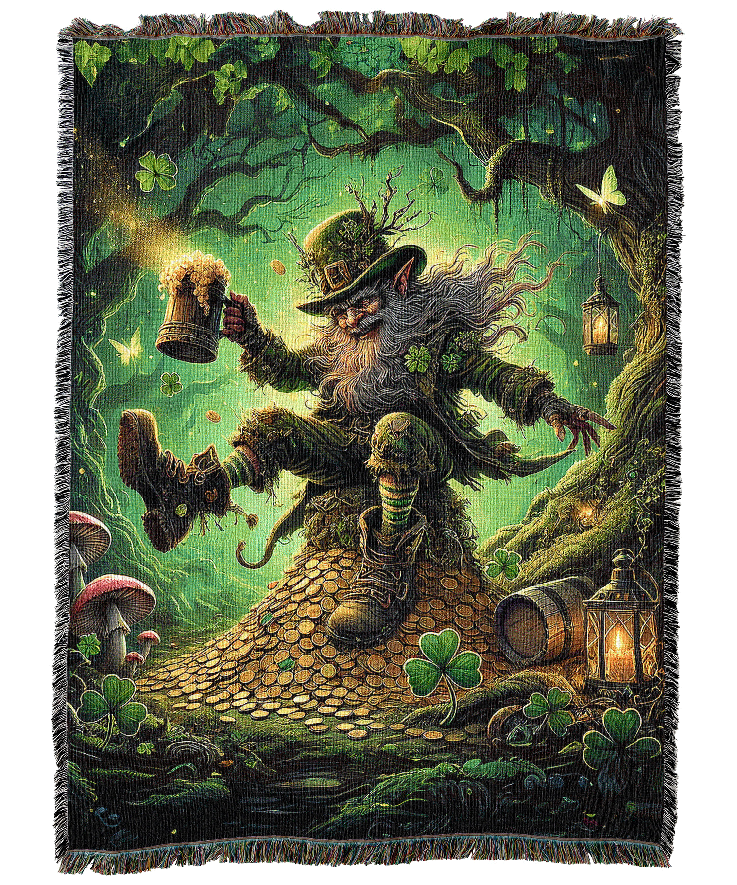 Leprechauns Hoard Blanket
