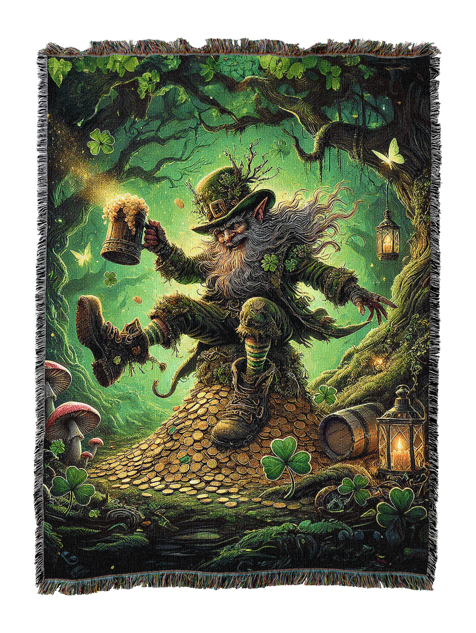 Leprechauns Hoard Blanket