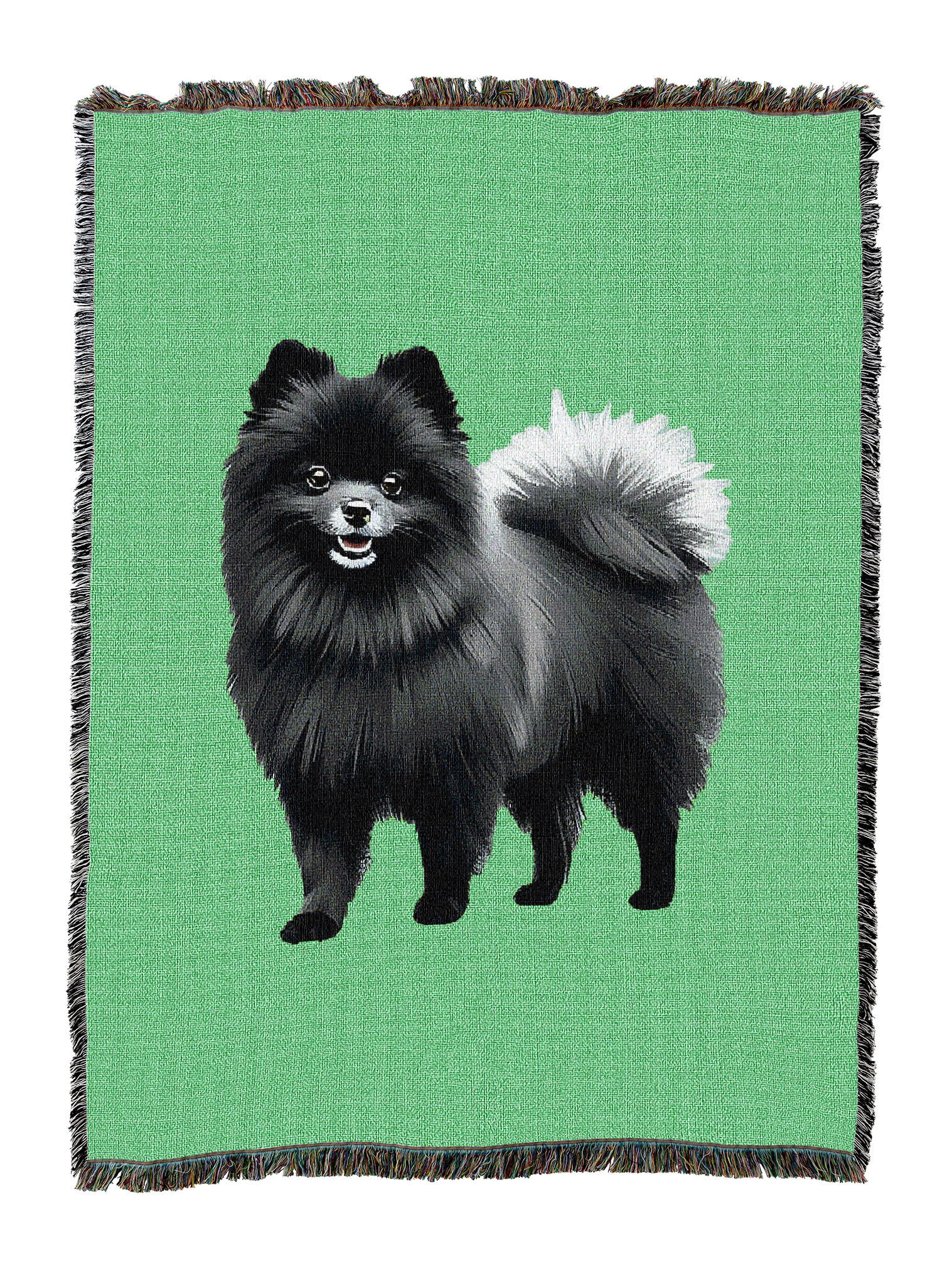 Pomeranian Dark Blanket