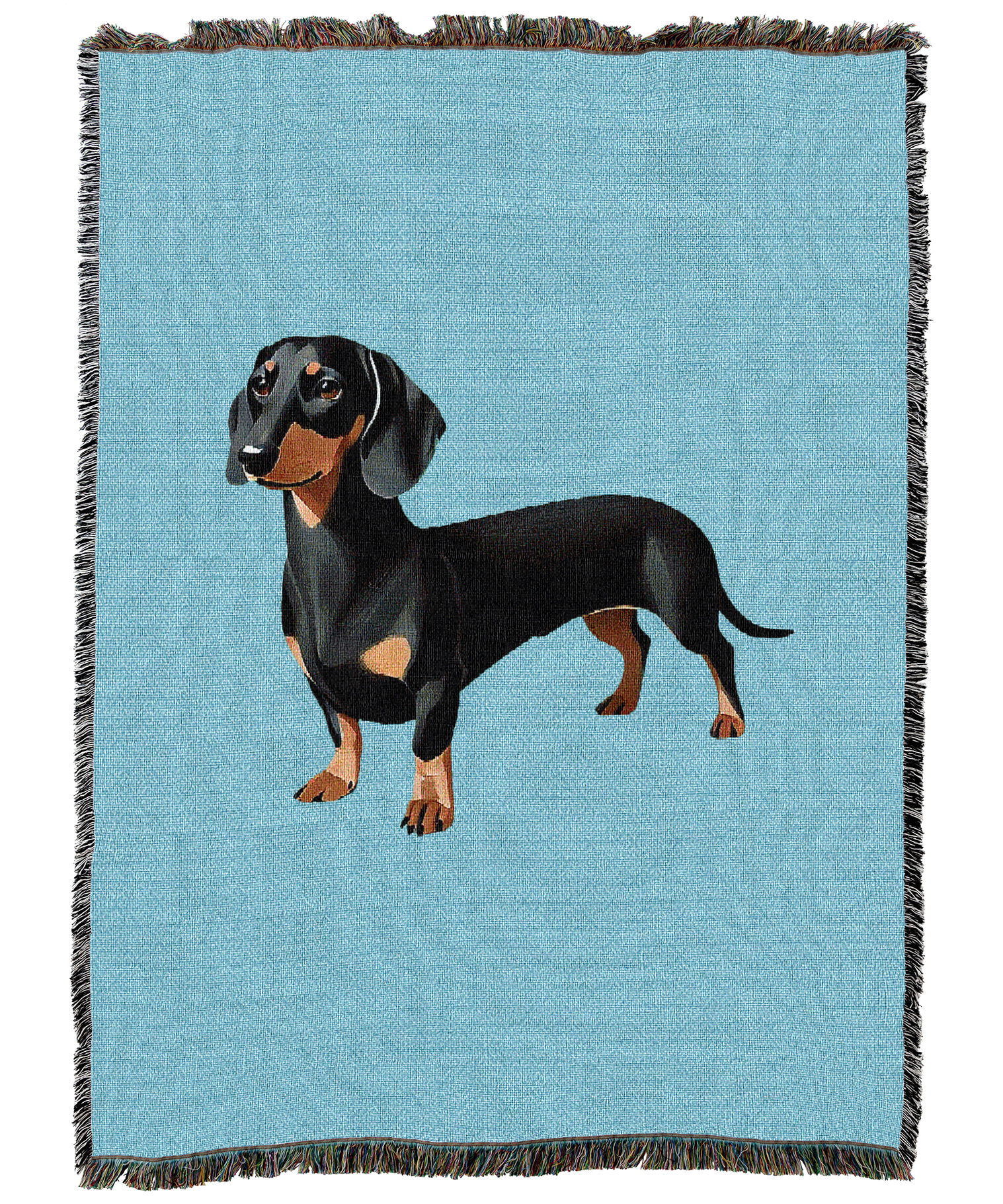 Dachshund Dark Blanket