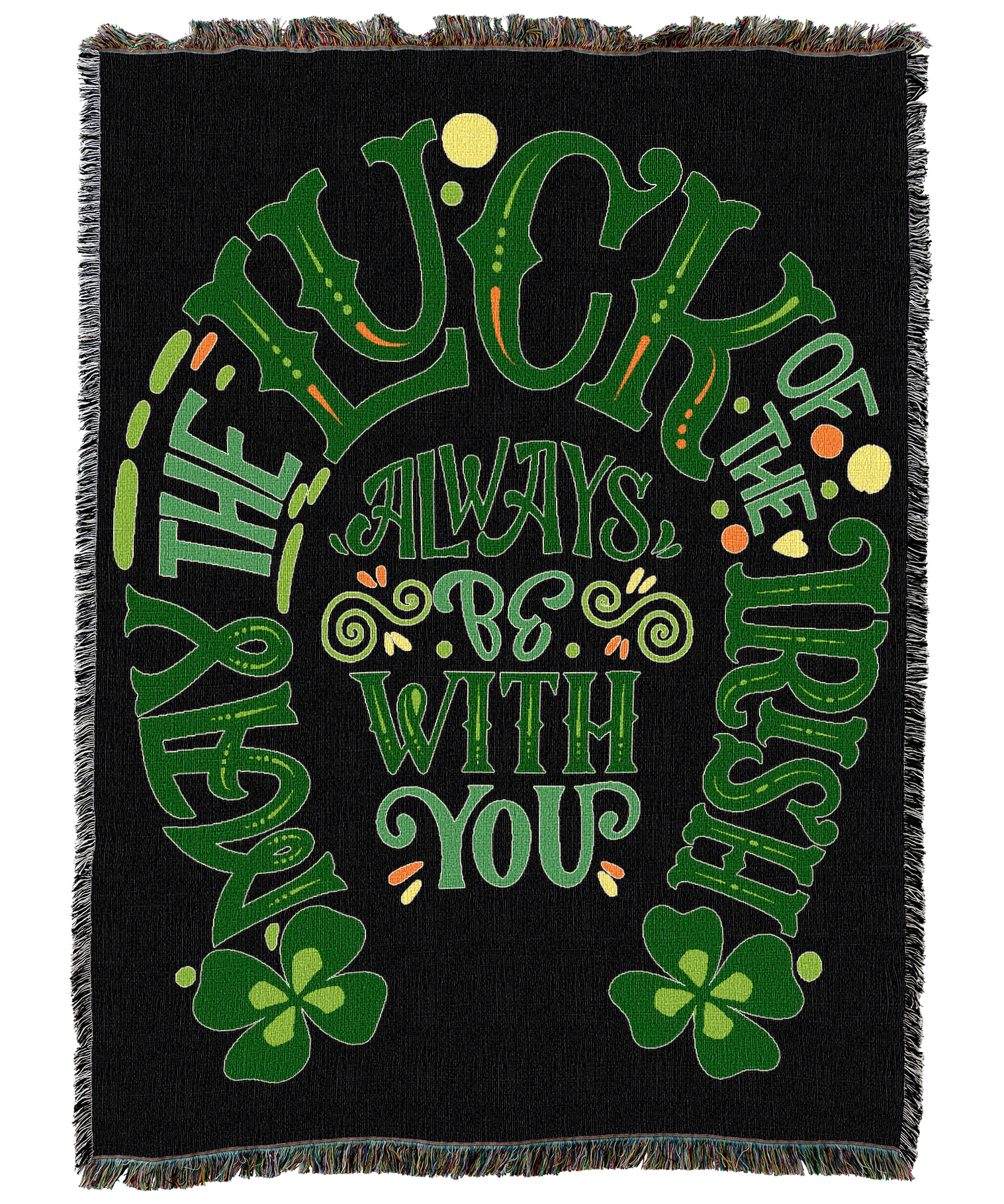 Luck of the Irish blanket