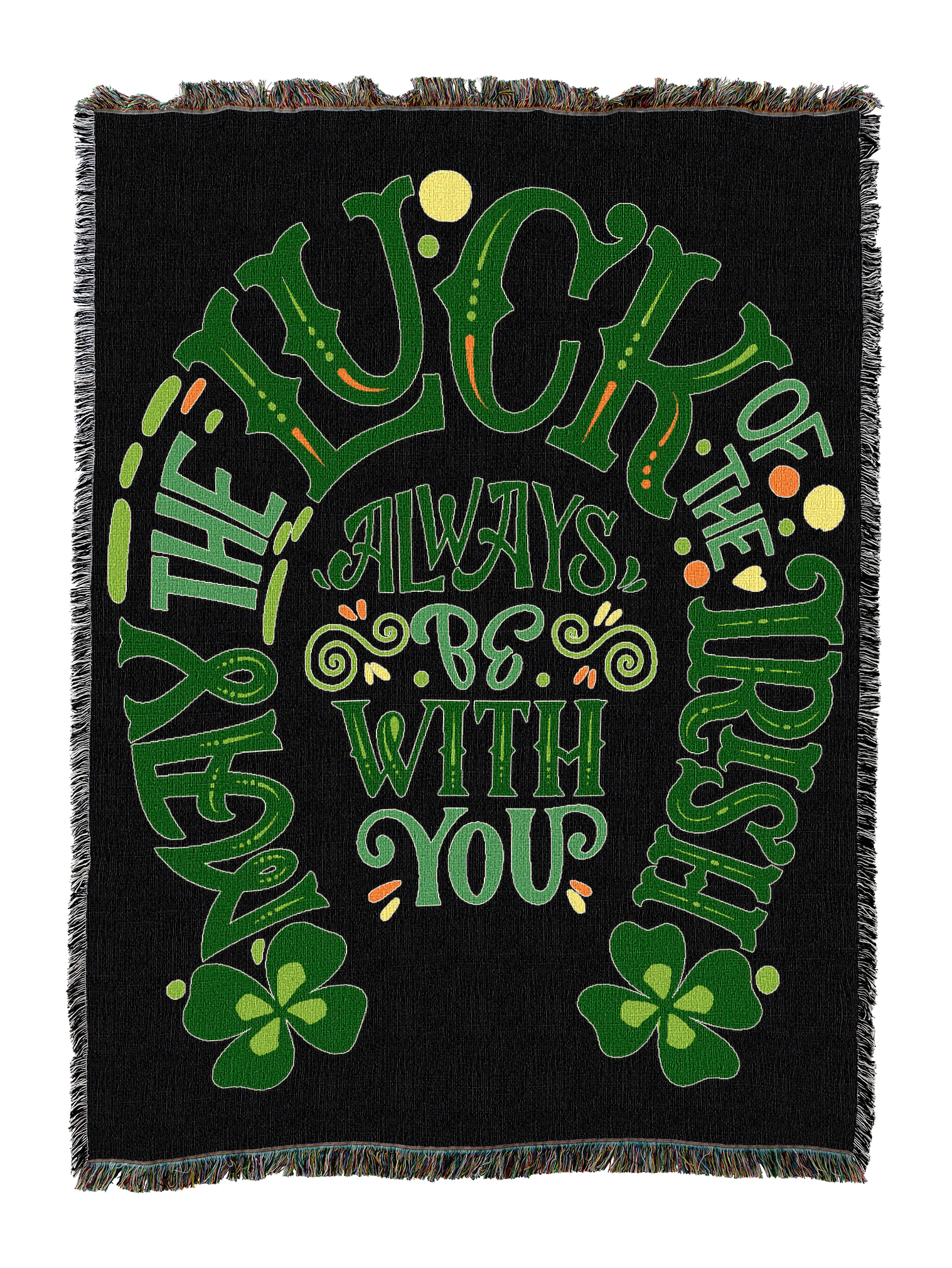 Luck of the Irish blanket