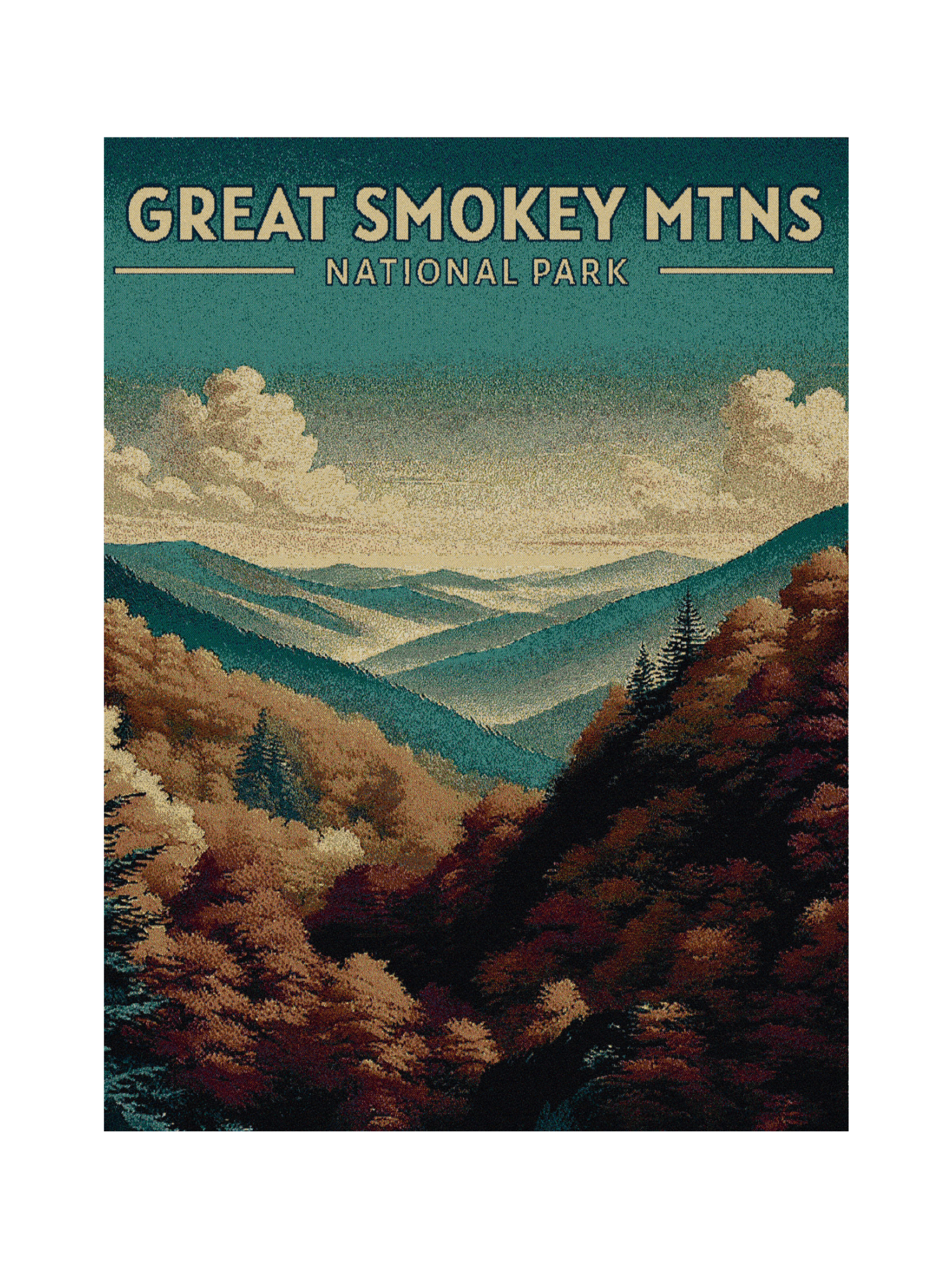 Great Smoky Mountains National Park Blanket