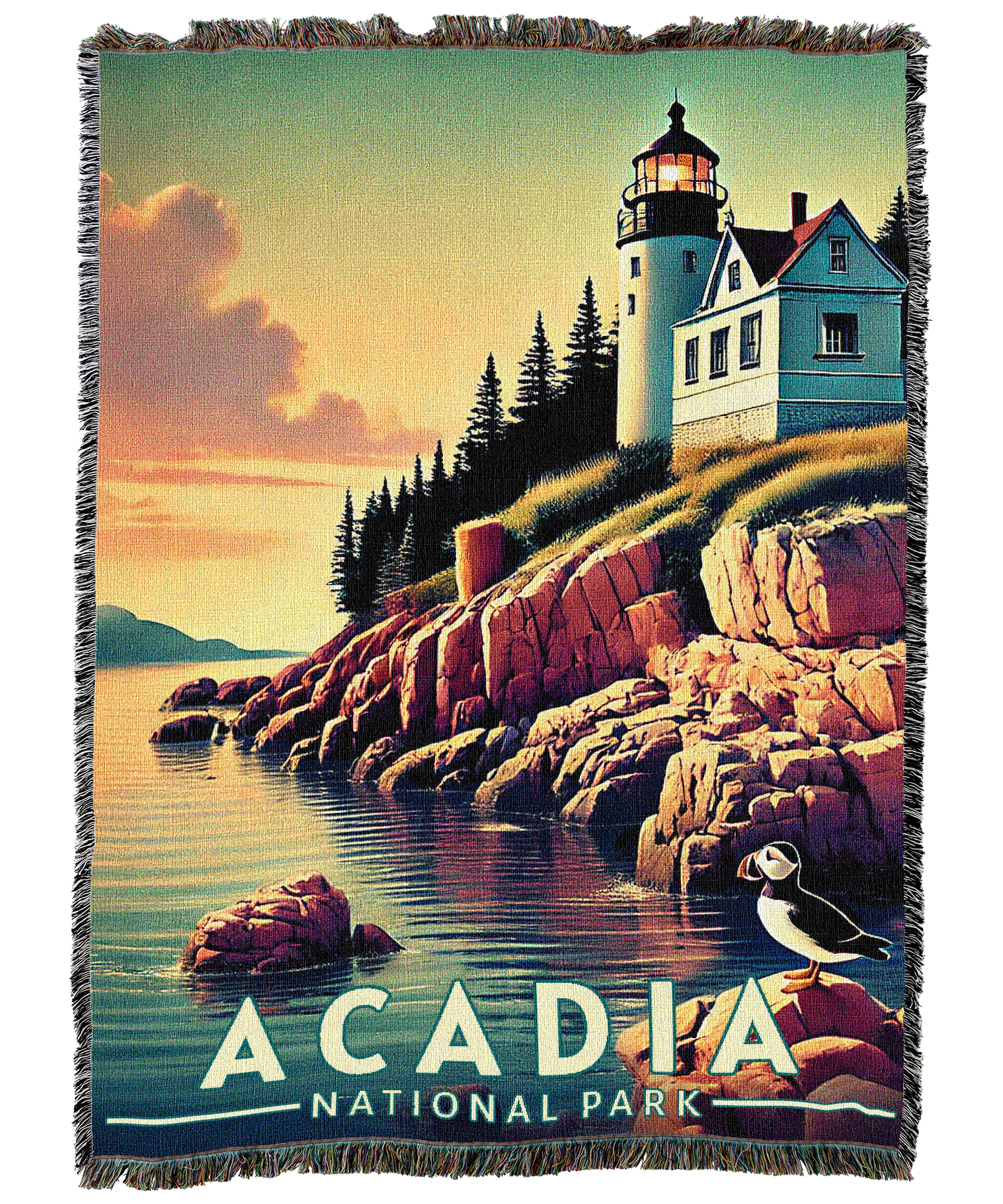 Acadia National Park Blanket