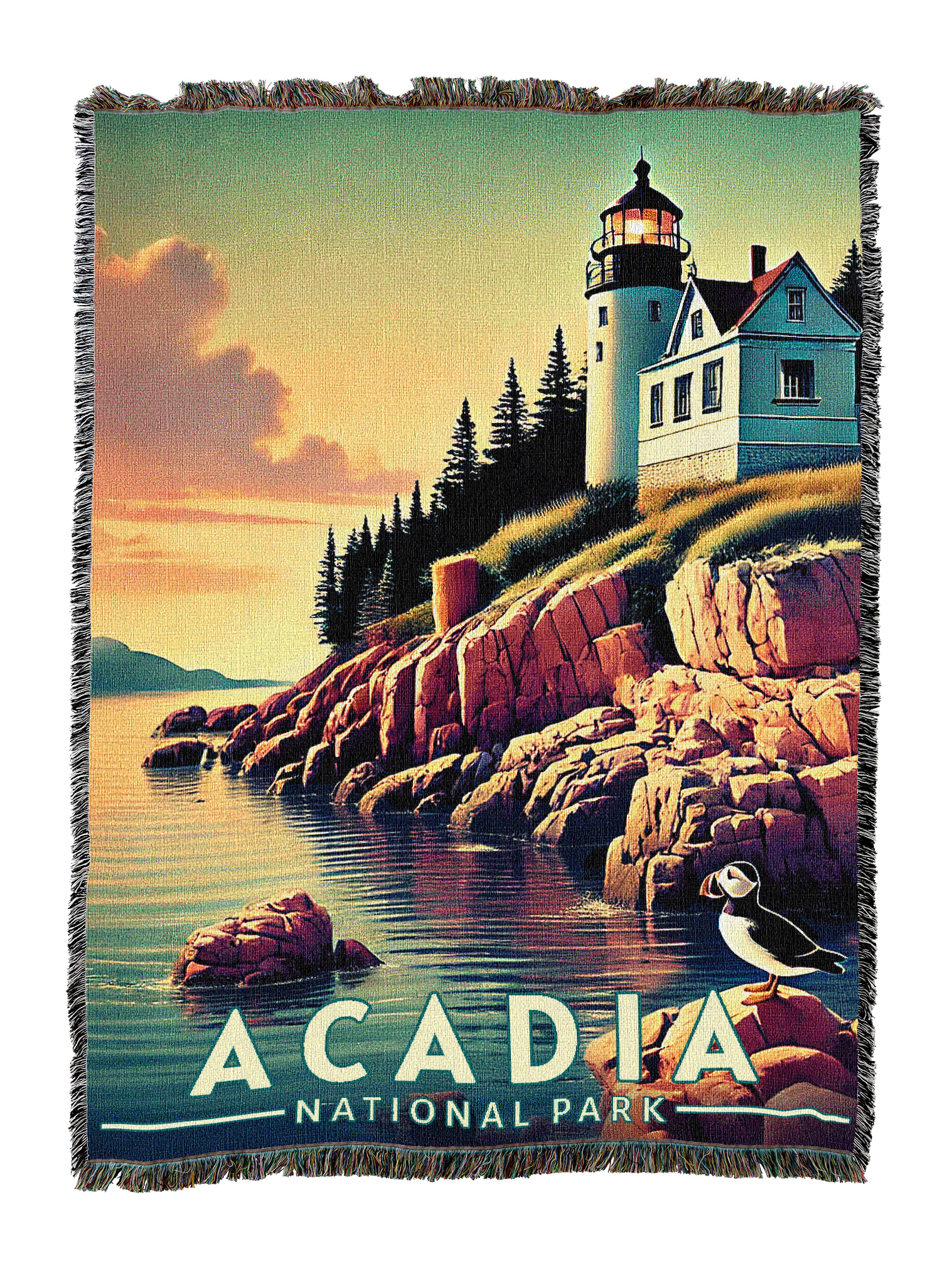 Acadia National Park Blanket