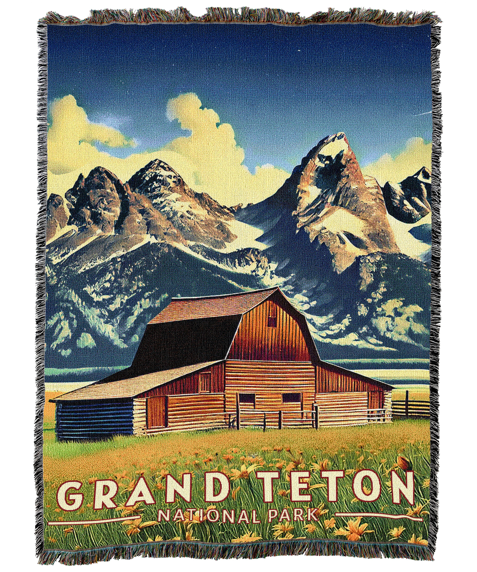 Grand Teton National Park Blanket