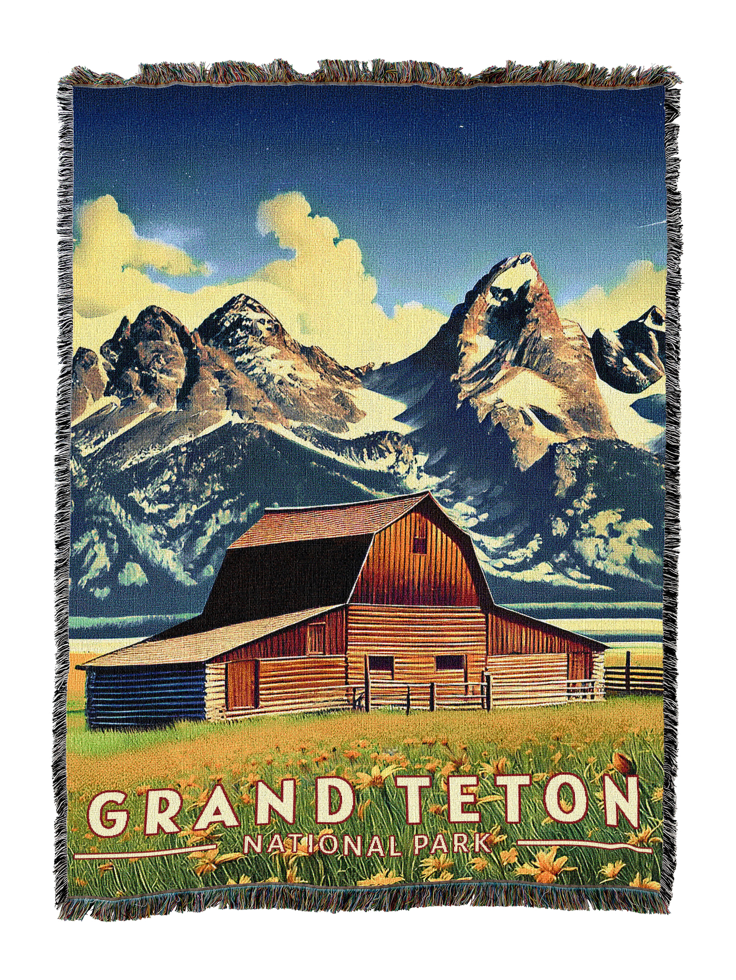 Grand Teton National Park Blanket