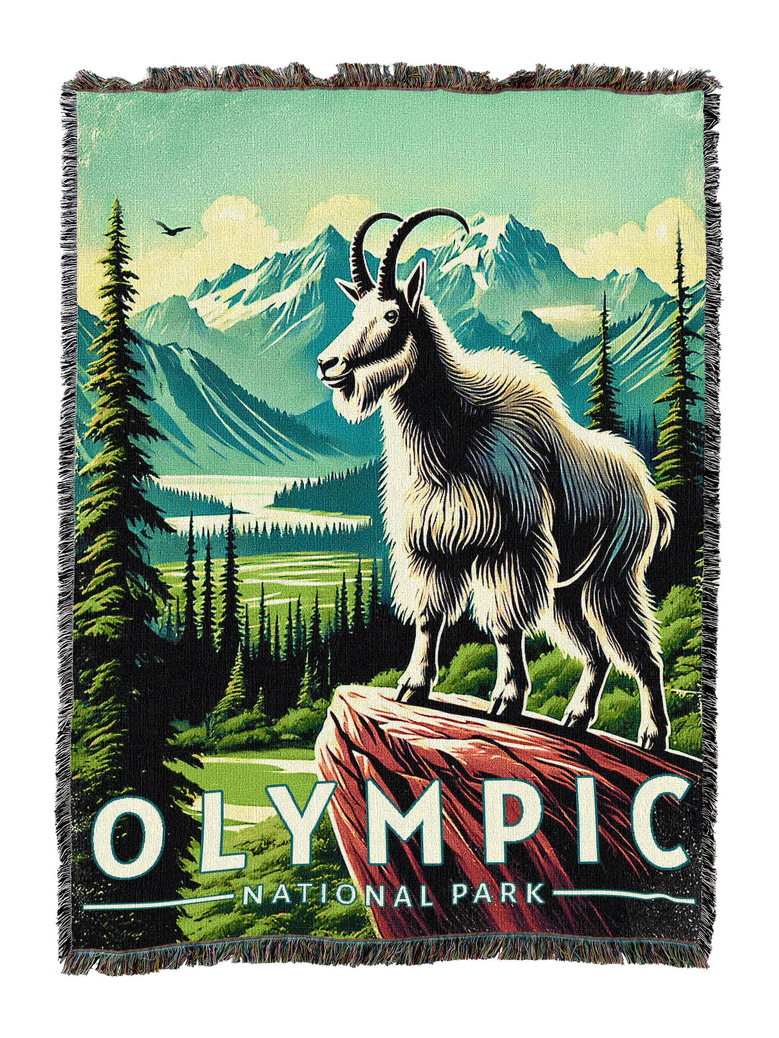 Olympic National Park Blanket