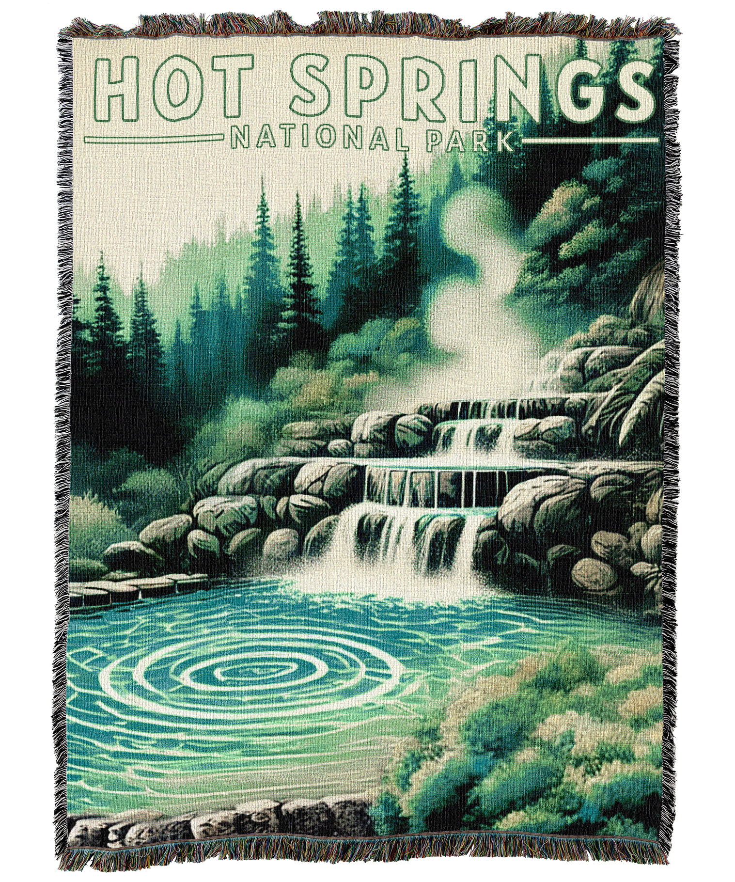 Hot Springs National Park Blanket