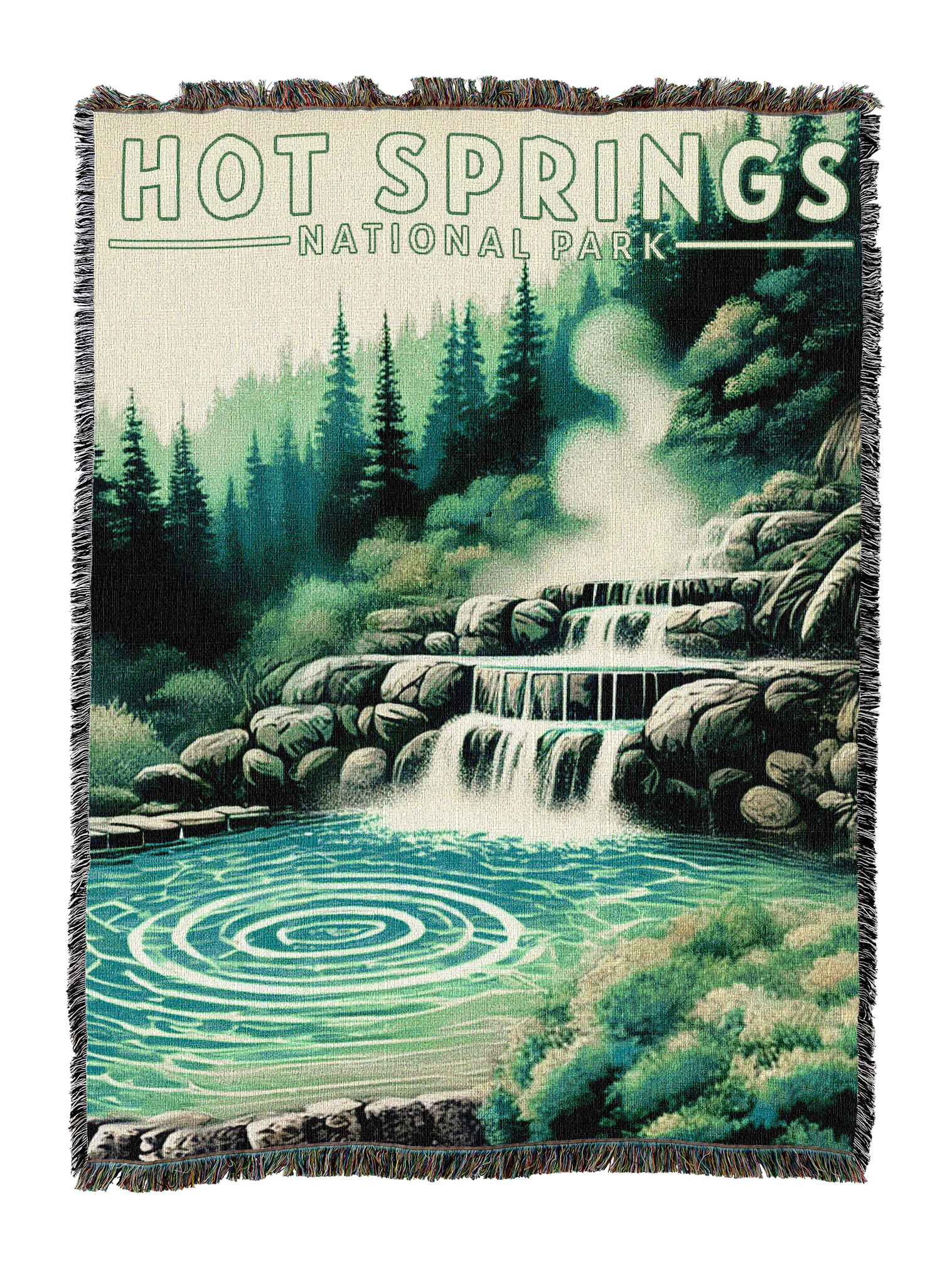Hot Springs National Park Blanket