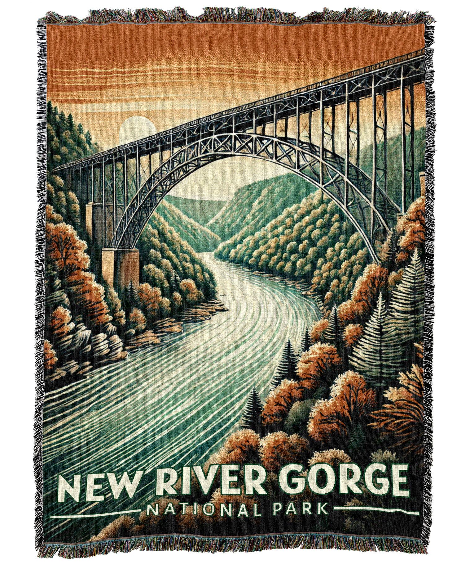 New River Gorge National Park Blanket