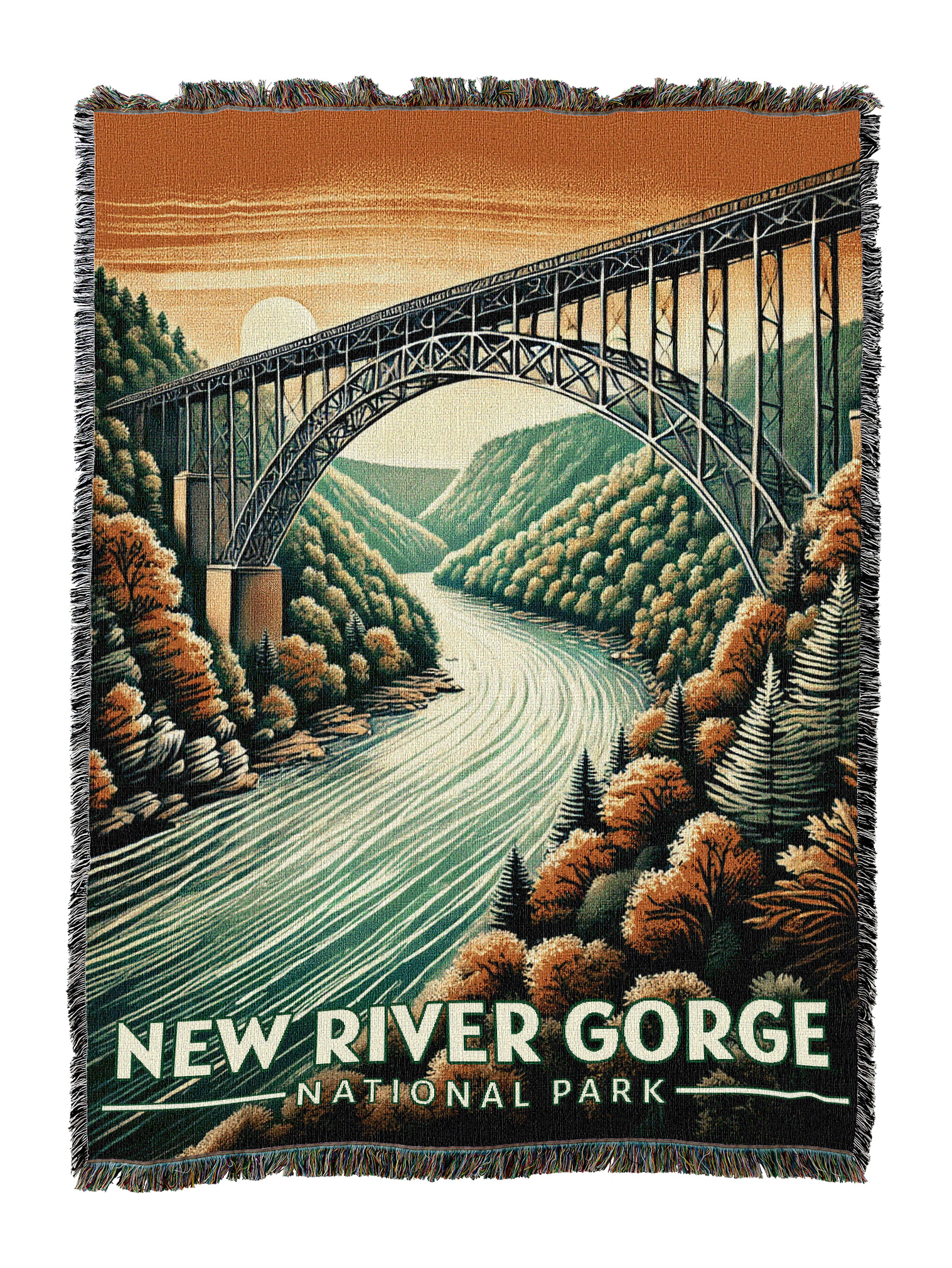 New River Gorge National Park Blanket