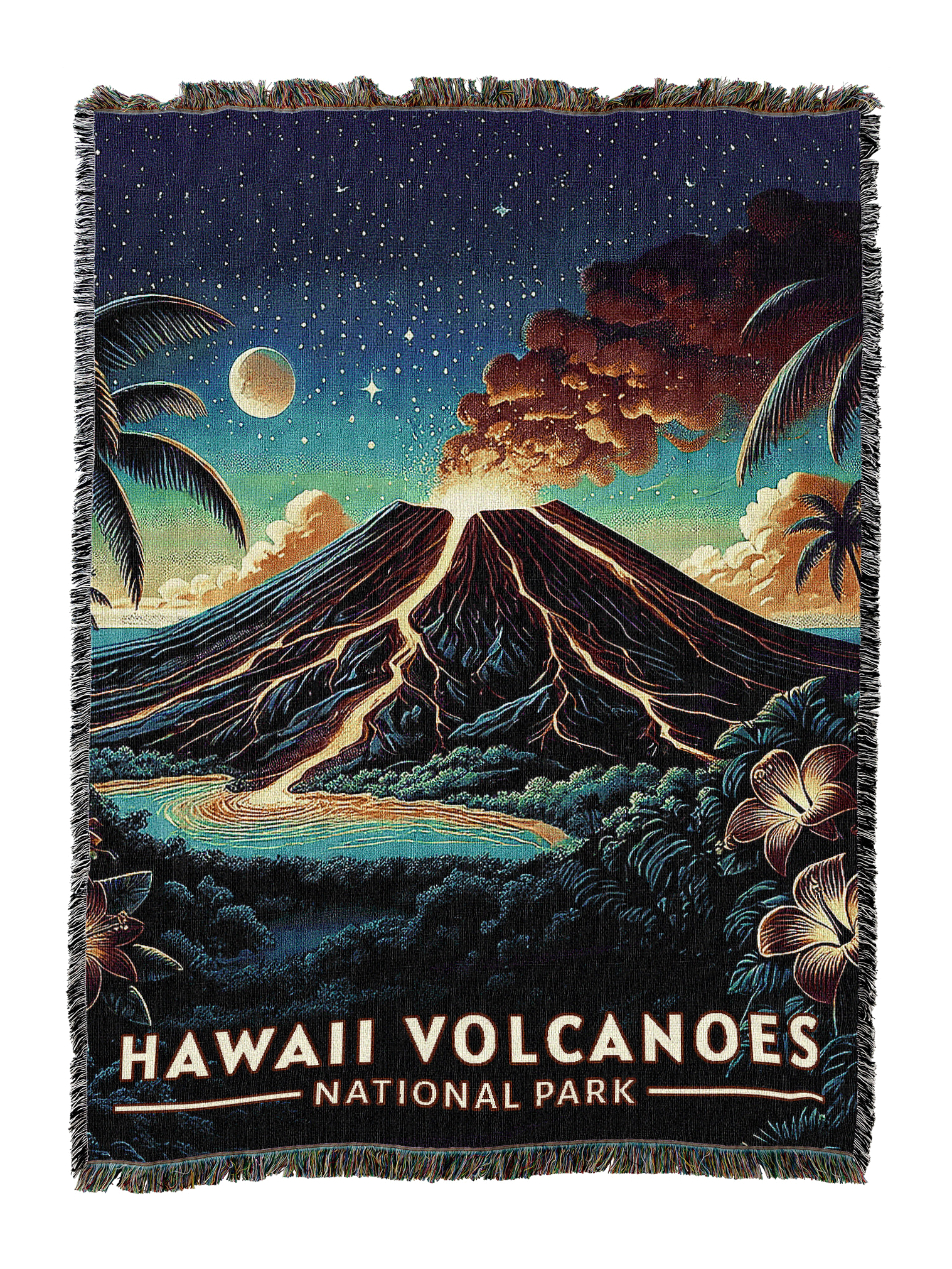 Hawaii Volcanoes National Park Blanket