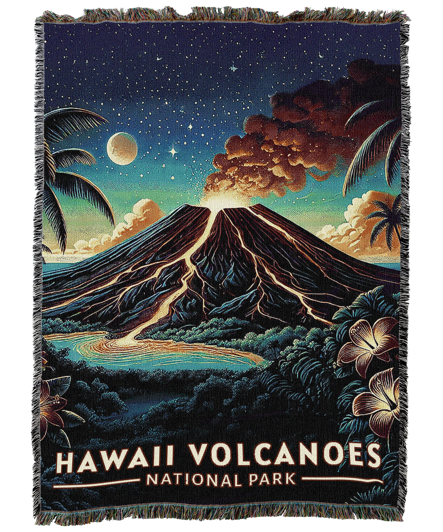 Hawaii Volcanoes National Park Blanket