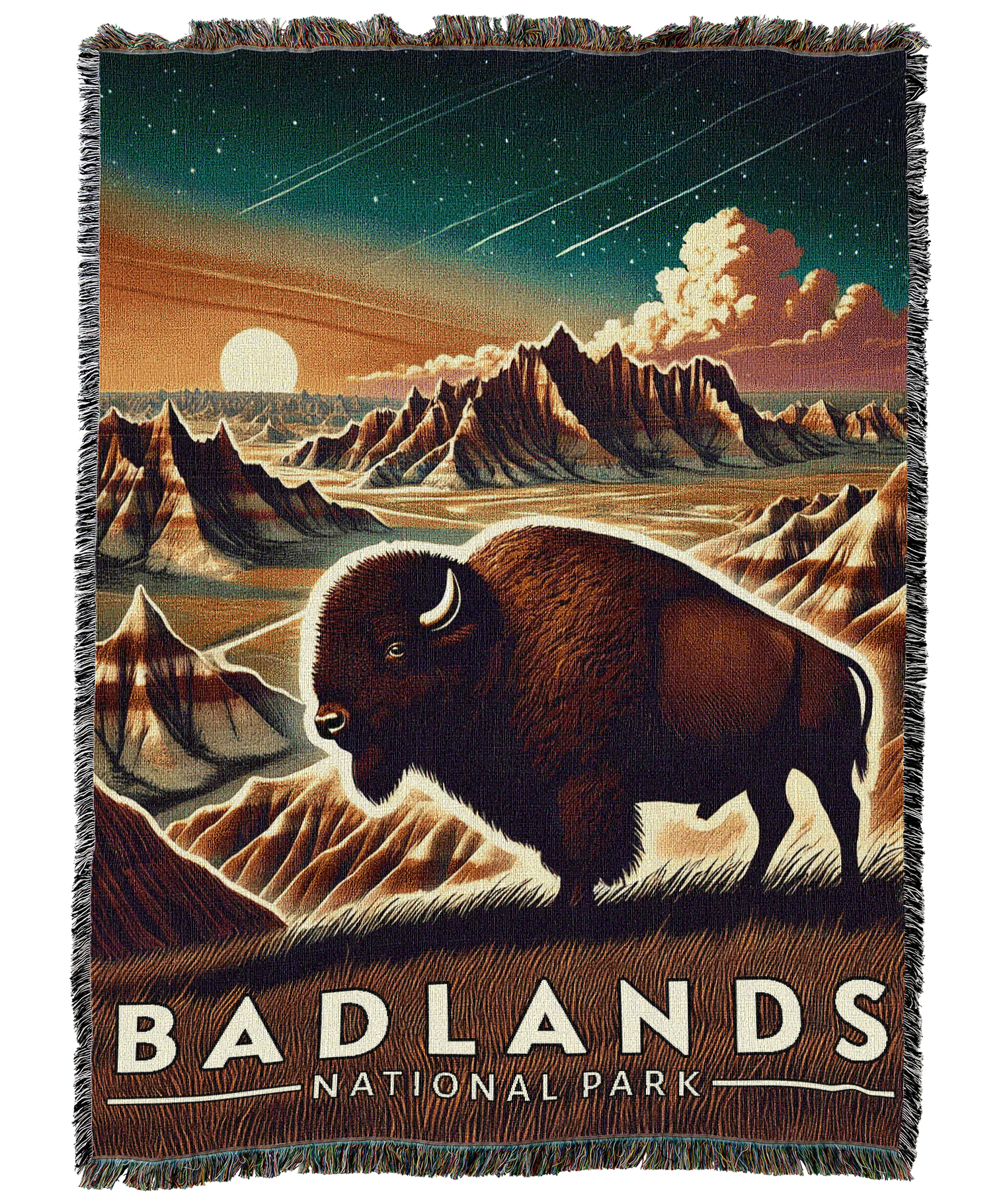 Badlands National Park Blanket