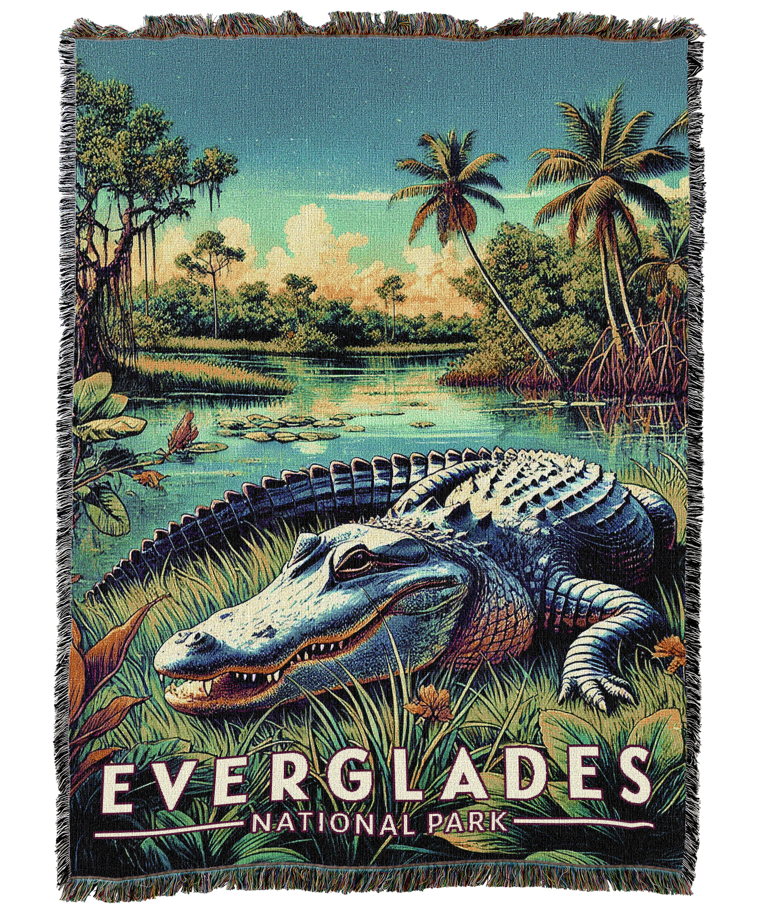 Everglades National Park Blanket