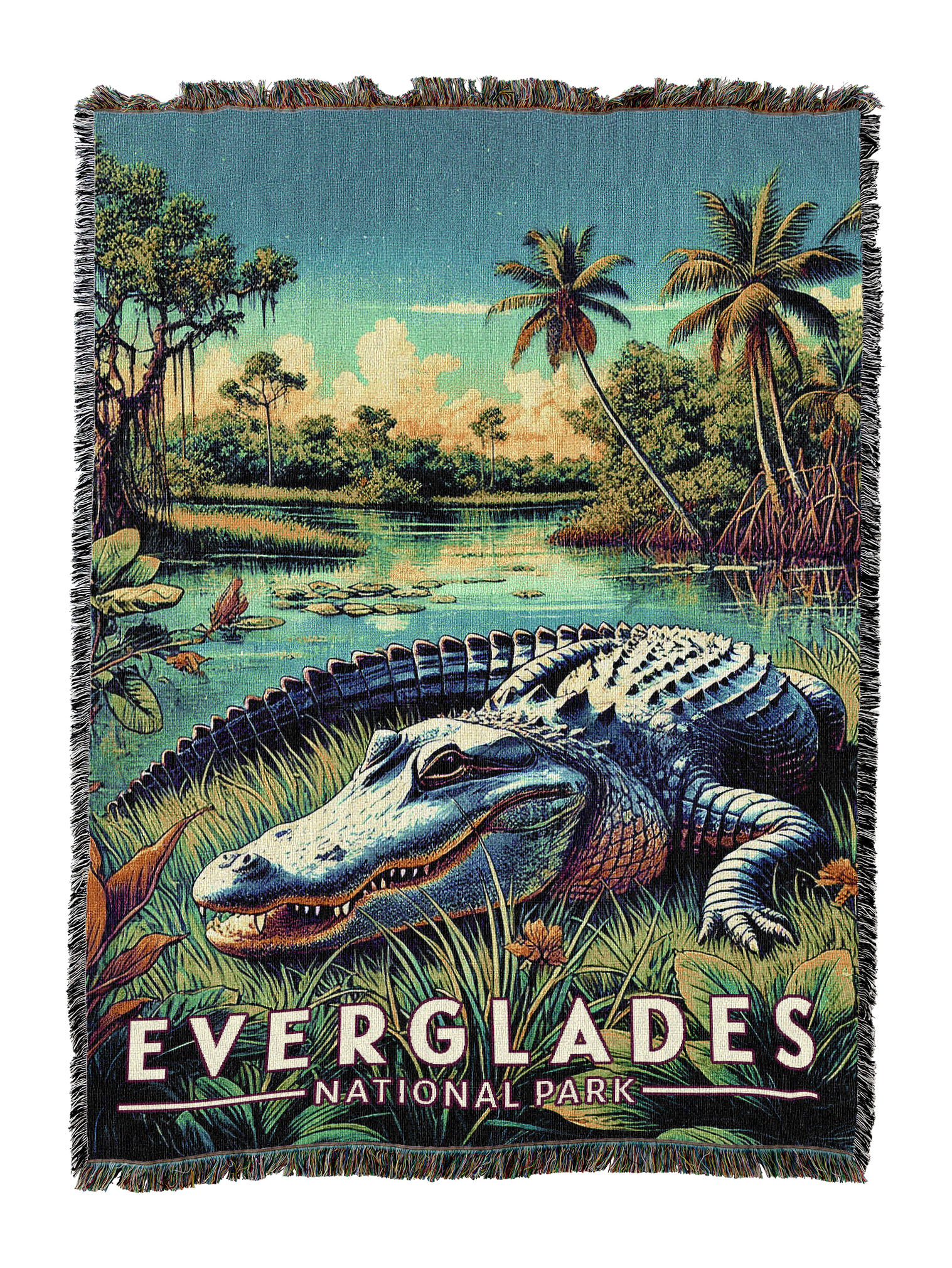 Everglades National Park Blanket