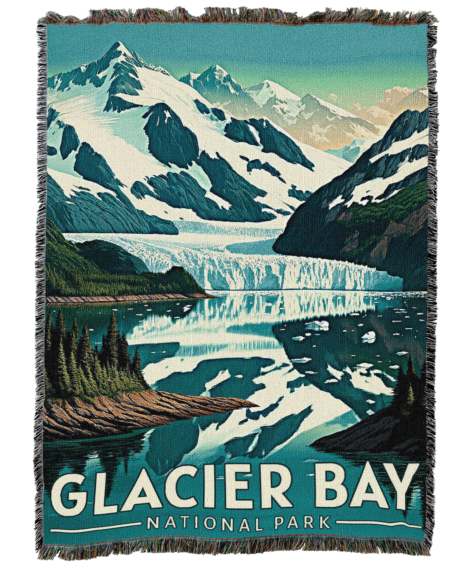Glacier Bay National Park Blanket