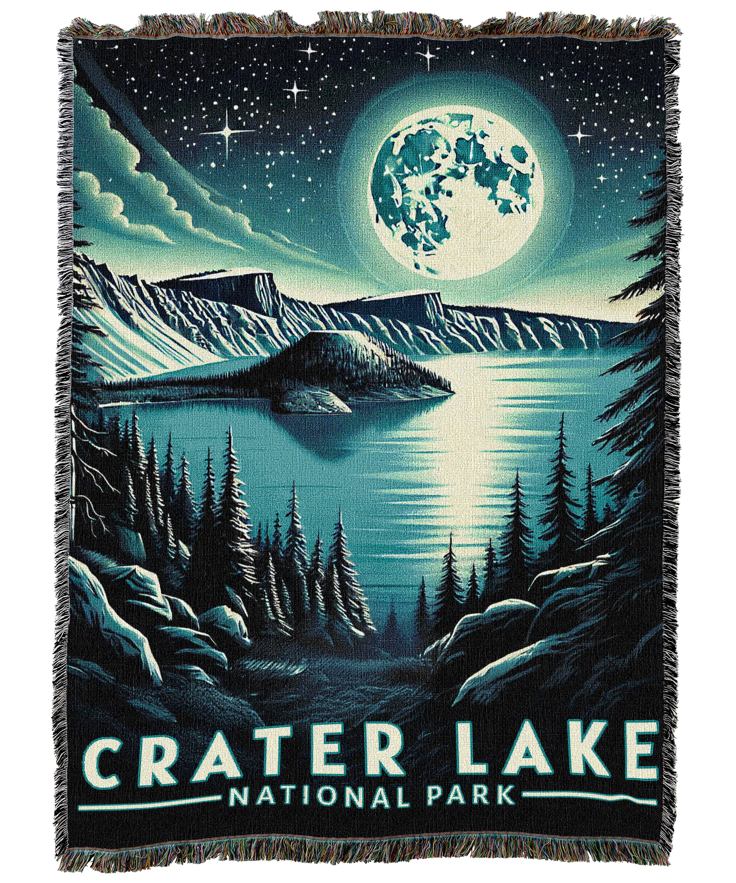 Crater Lake National Park Blanket