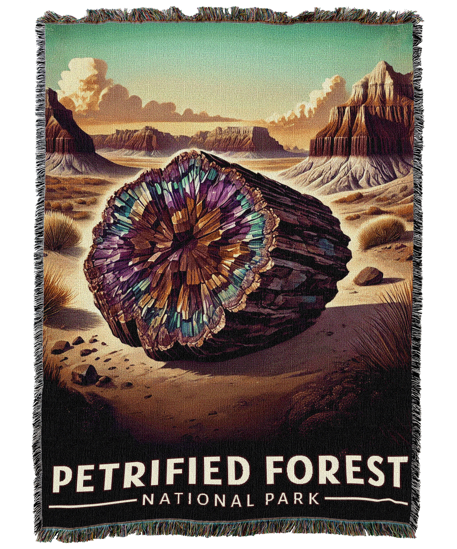 Petrified Forest National Park Blanket