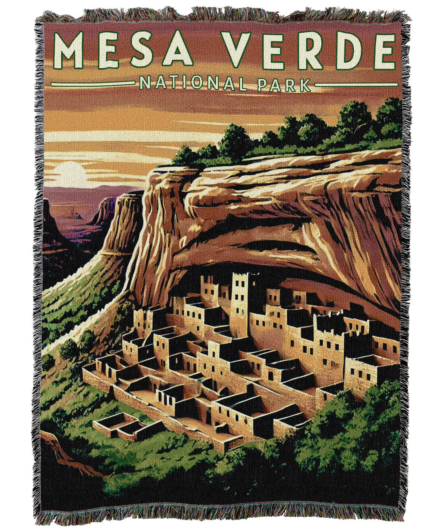 Mesa Verde National Park Blanket