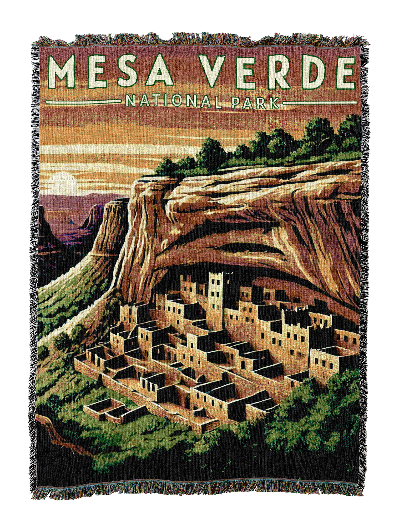Mesa Verde National Park Blanket