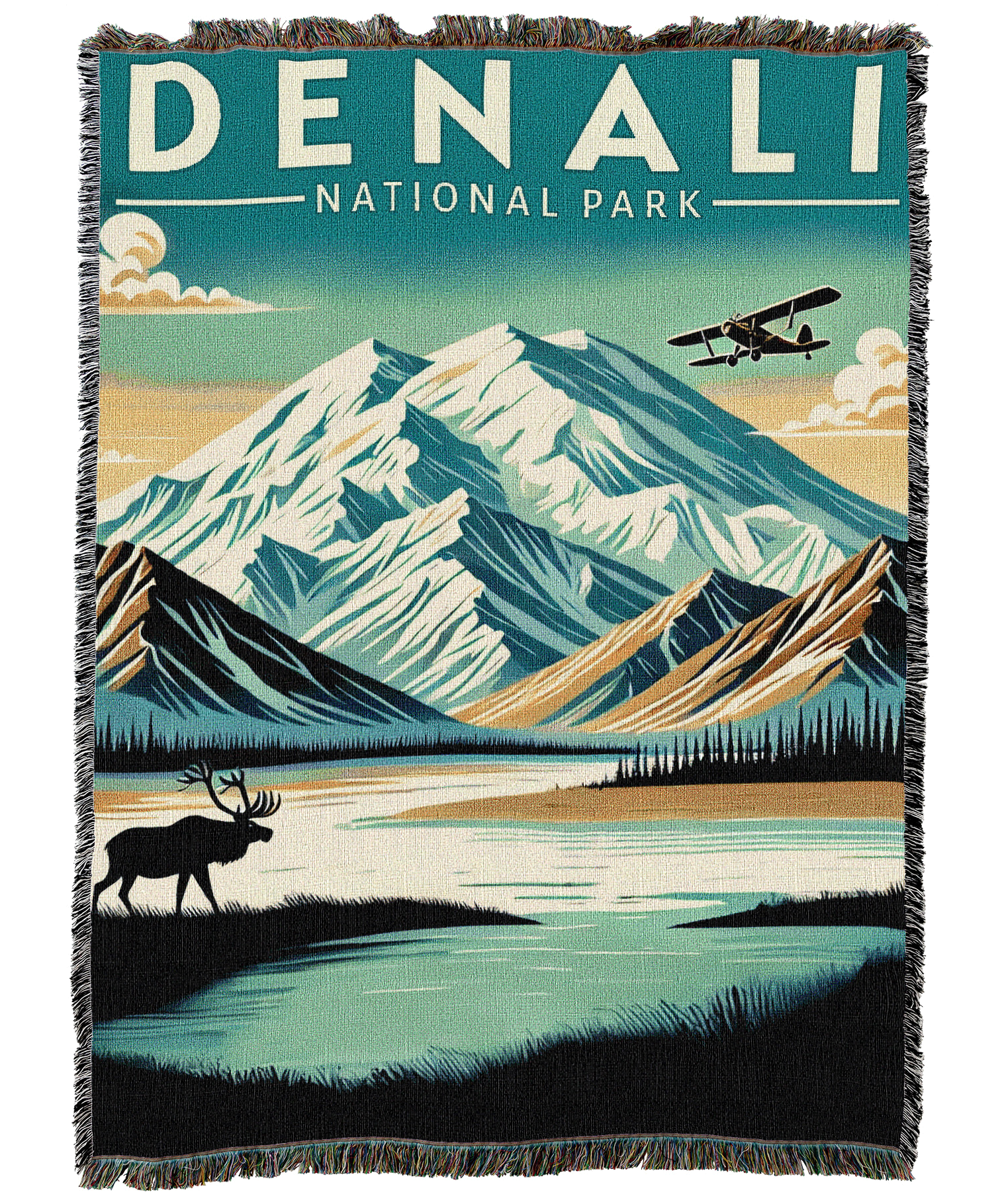 Denali National Park Blanket