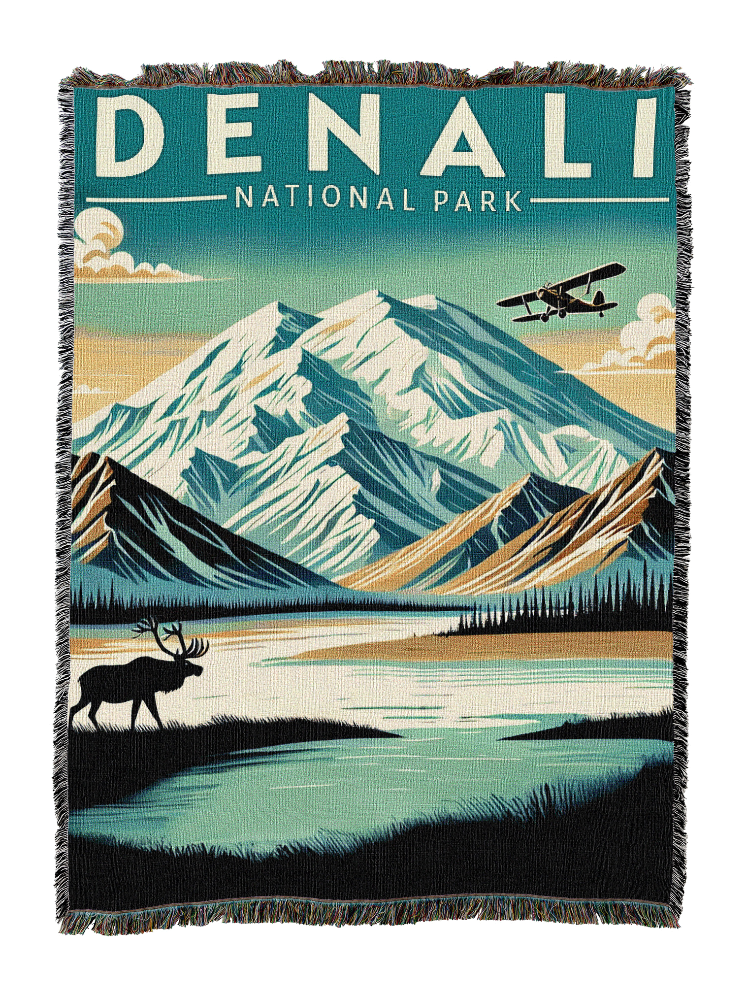 Denali National Park Blanket