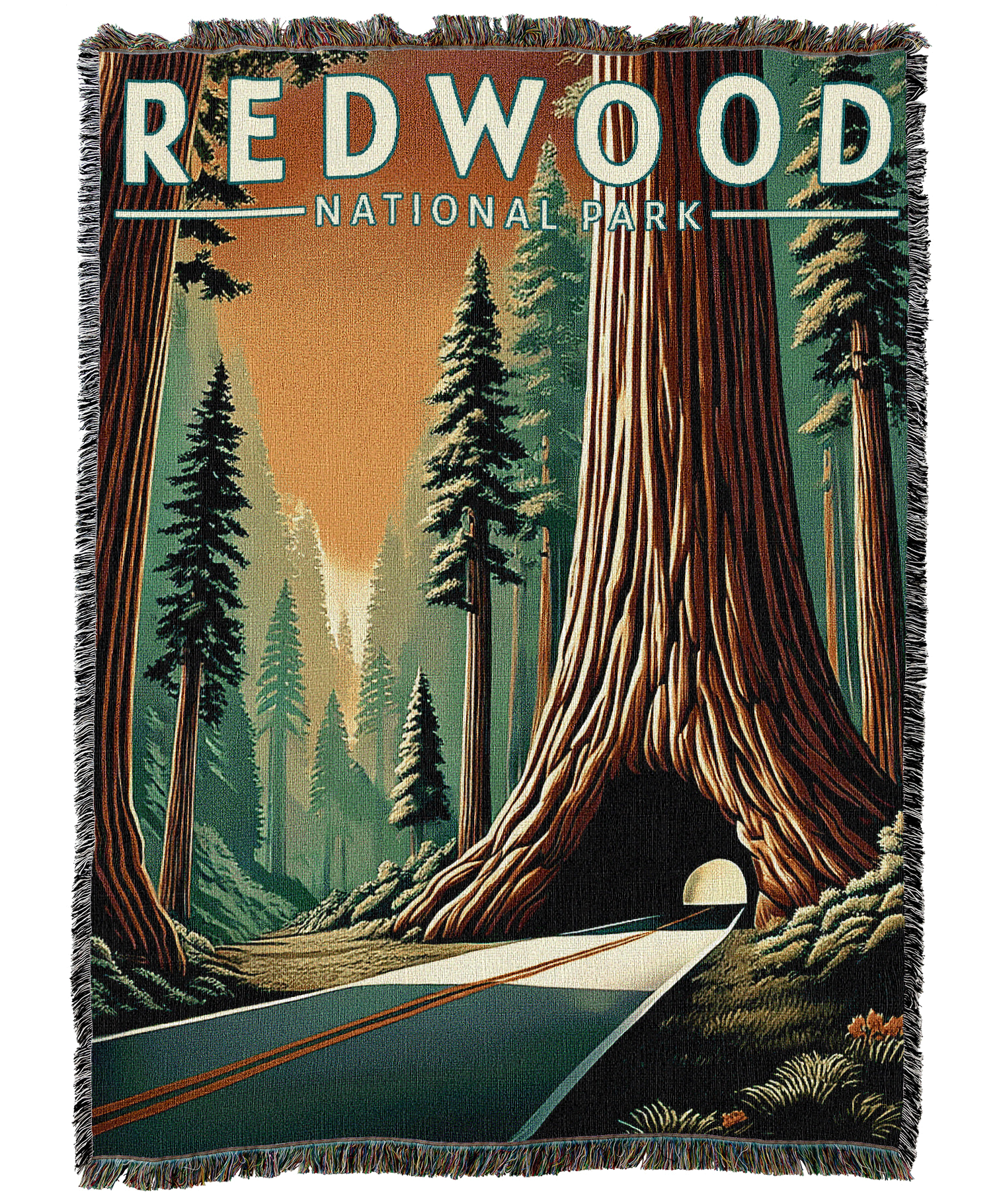 Redwood National Park Blanket