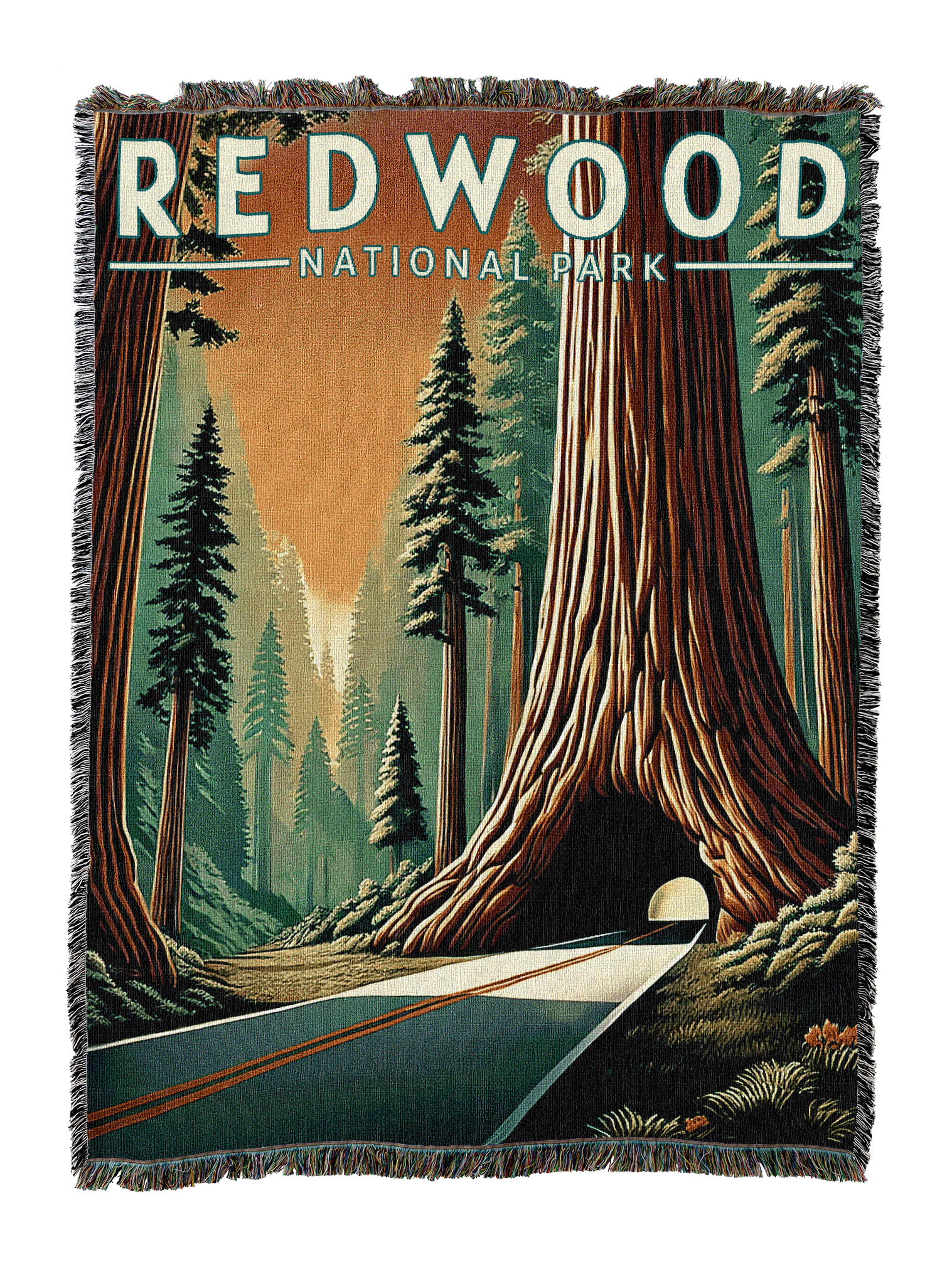 Redwood National Park Blanket