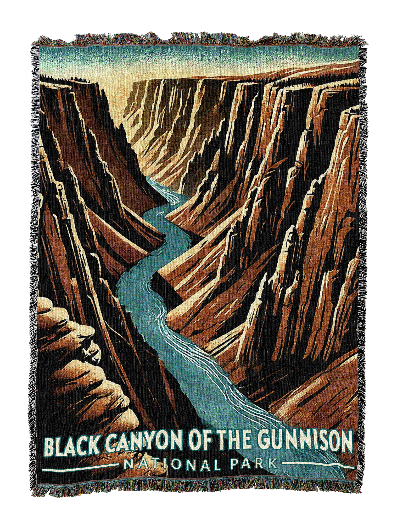Black Canyon Of The Gunnison National Park Blanket