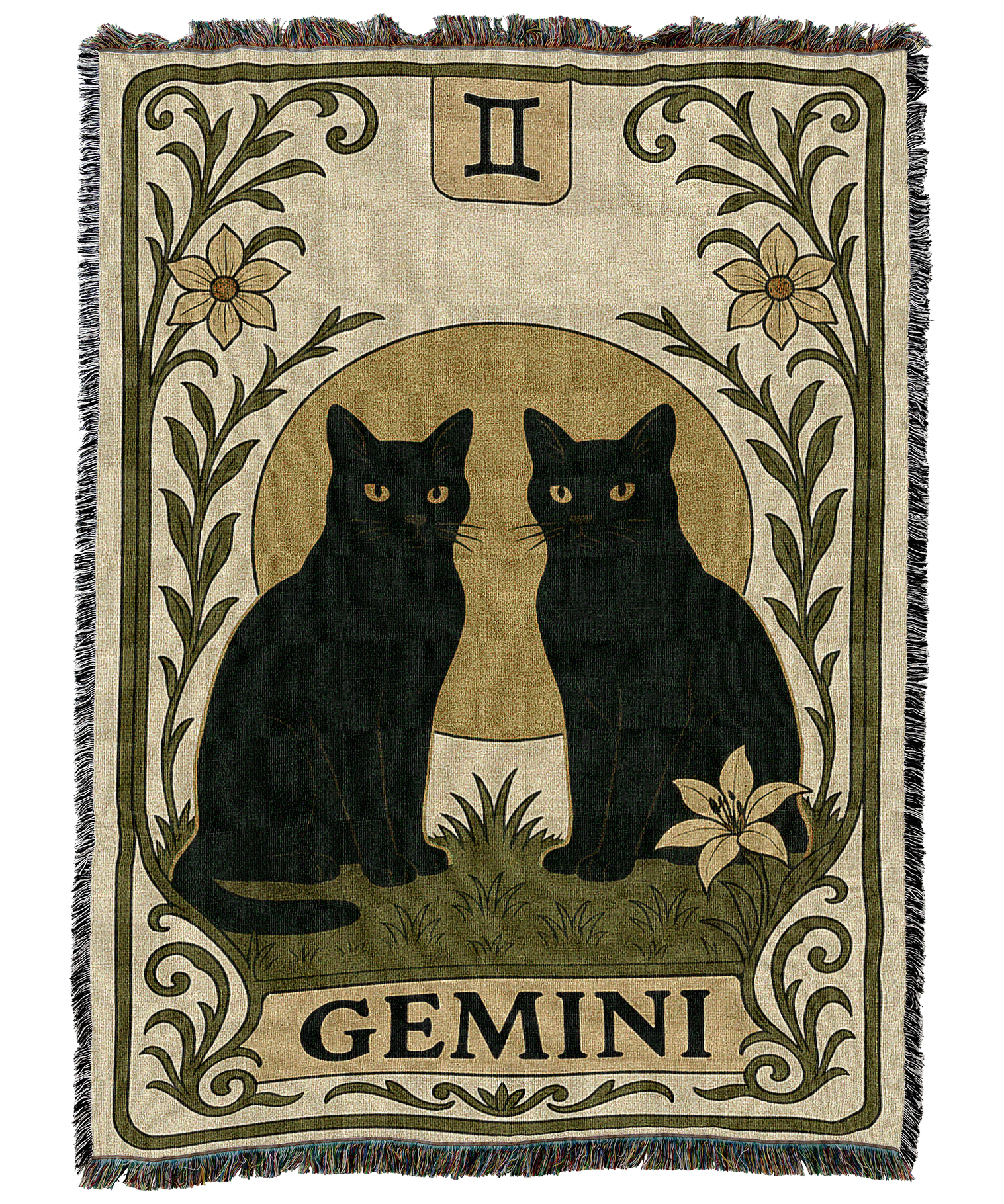 Gemini Botanical Blanket
