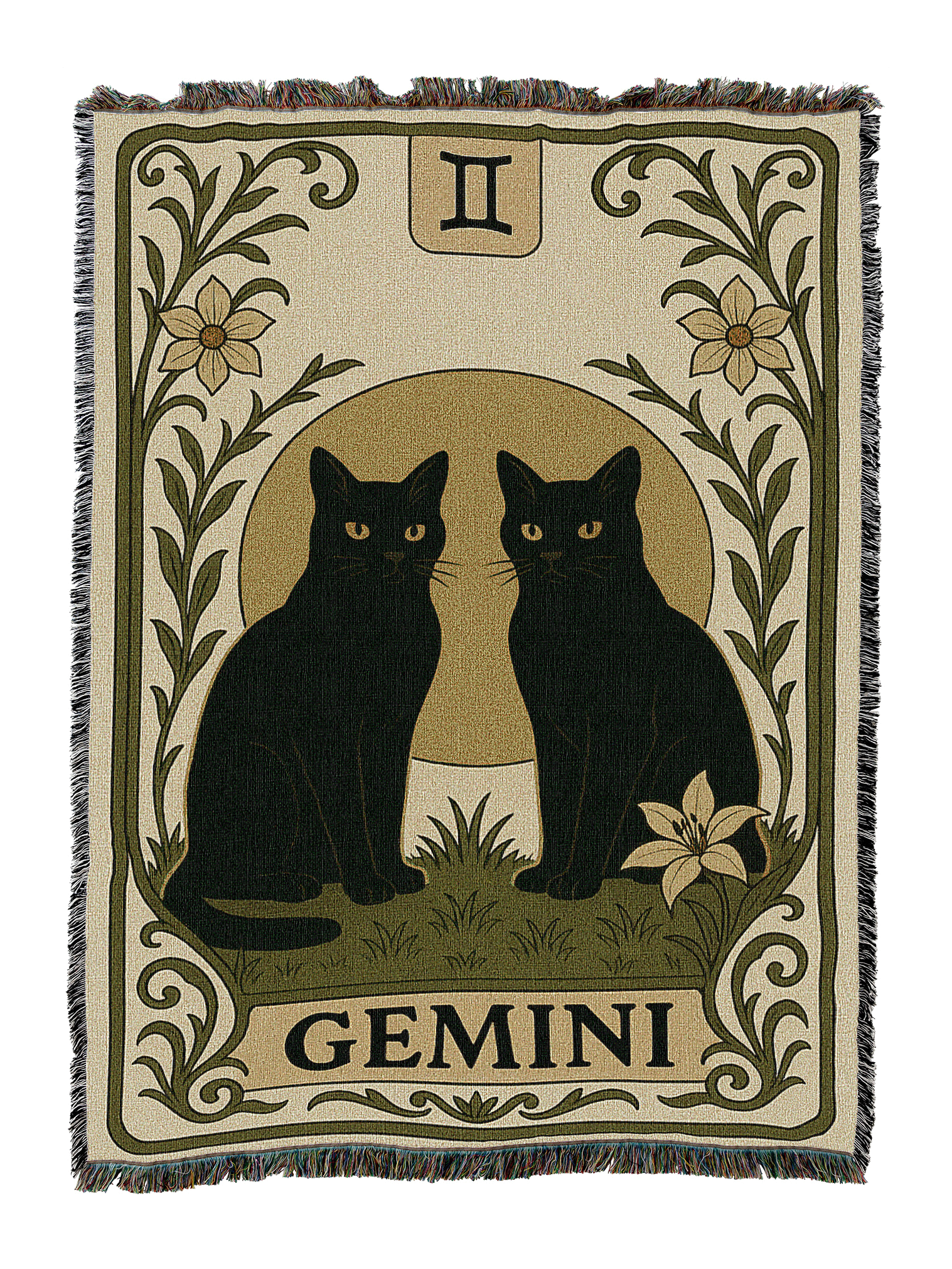 Gemini Botanical Blanket