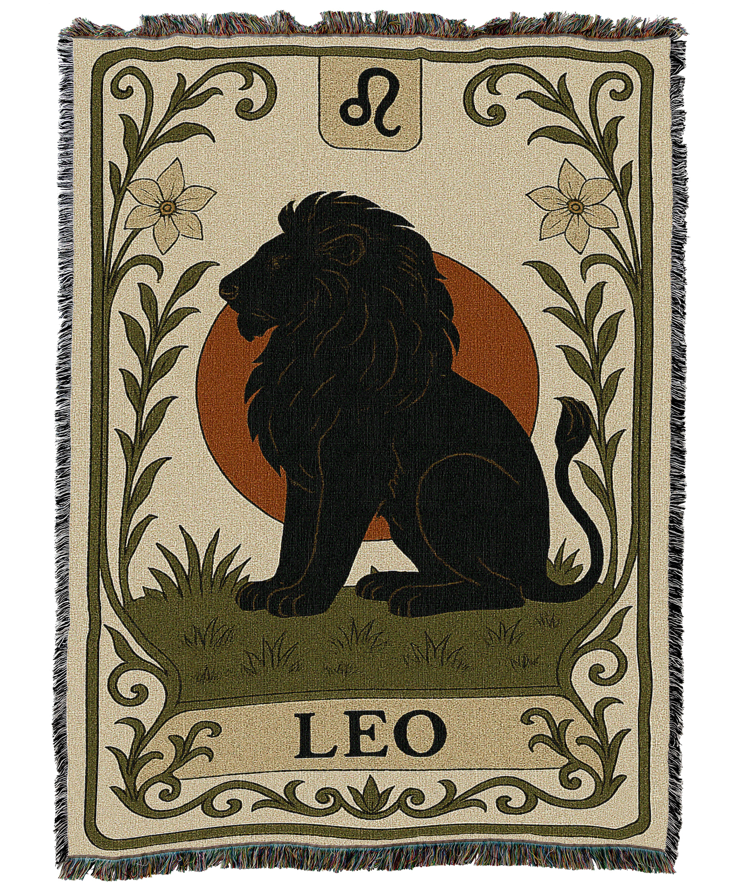 Leo Botanical Blanket