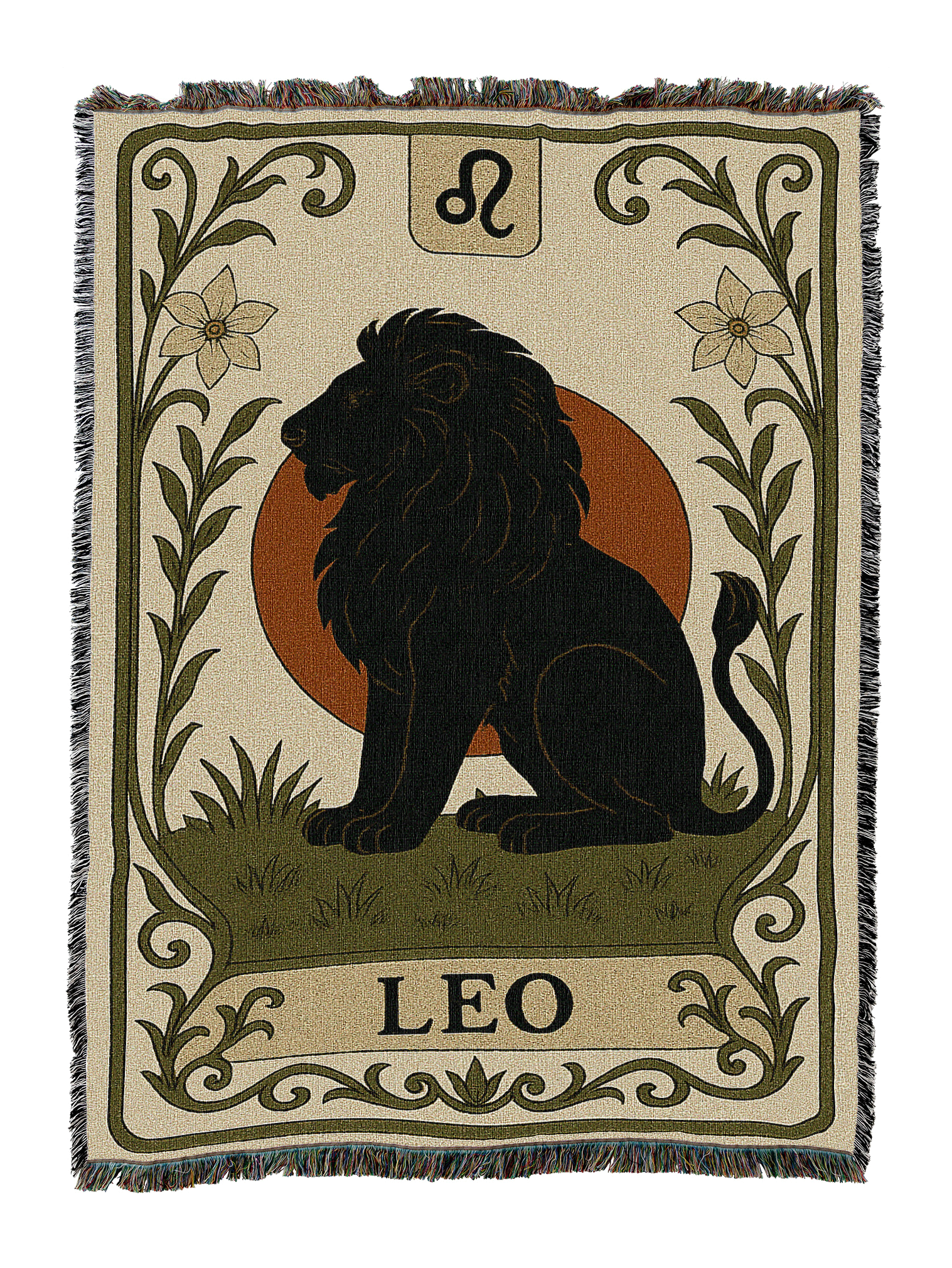 Leo Botanical Blanket