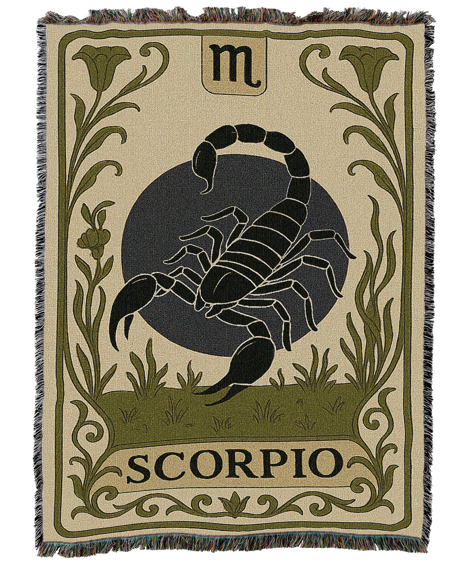 Scorpio Botanical Blanket