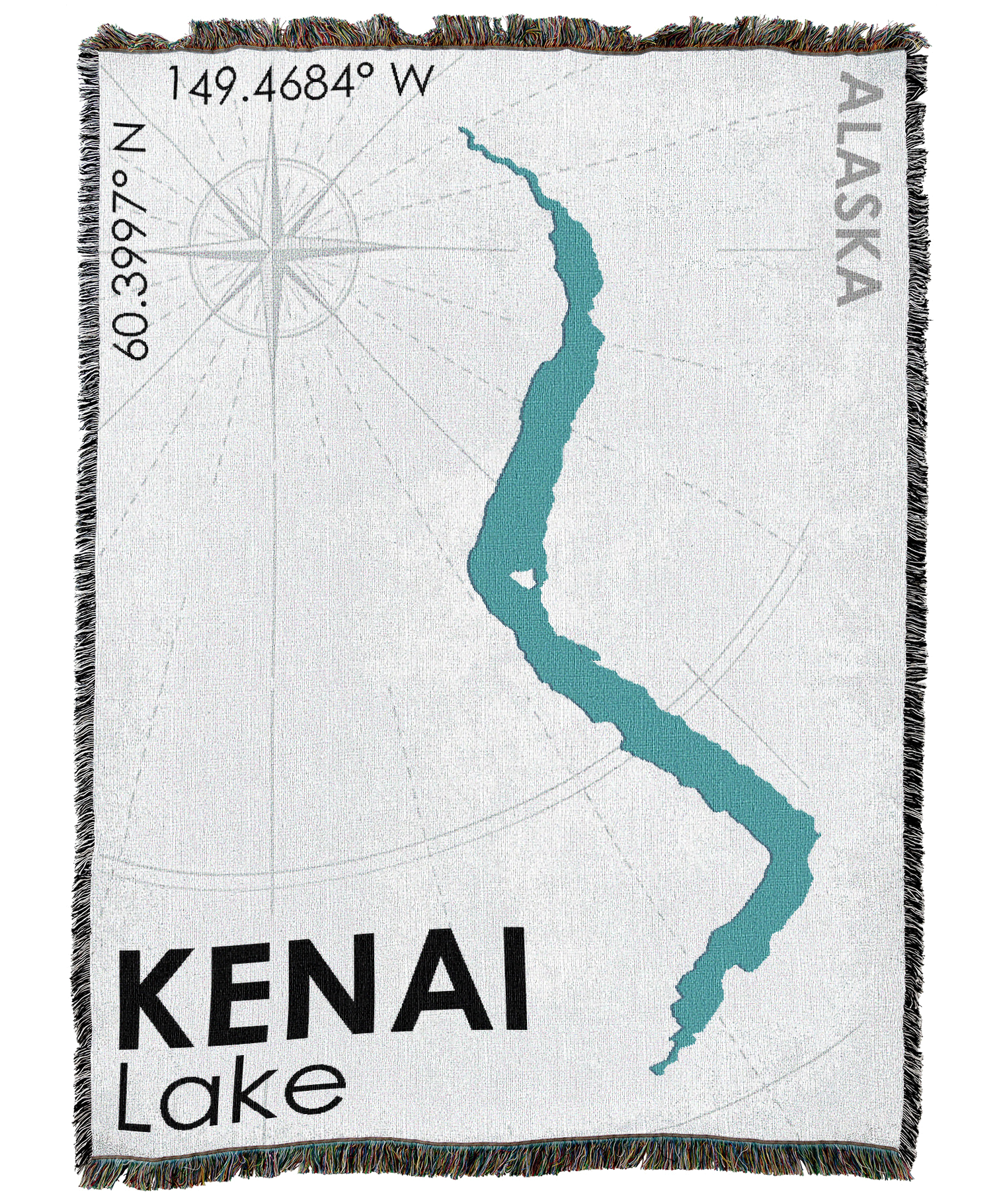 Kenai Lake AK Blanket