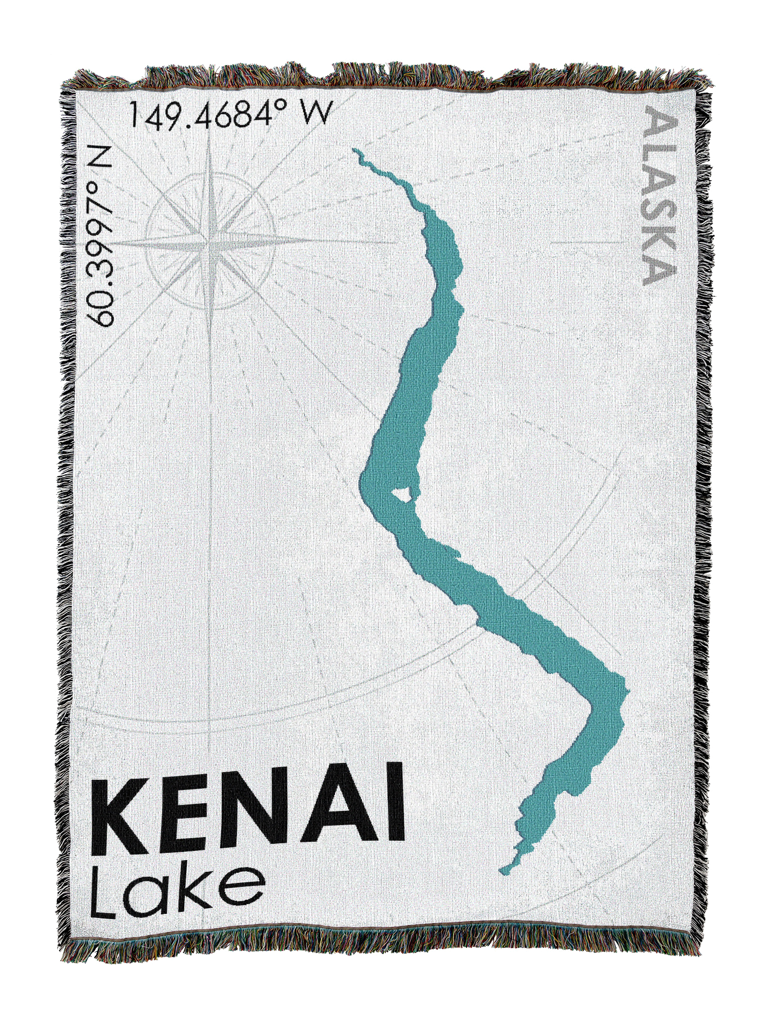 Kenai Lake AK Blanket