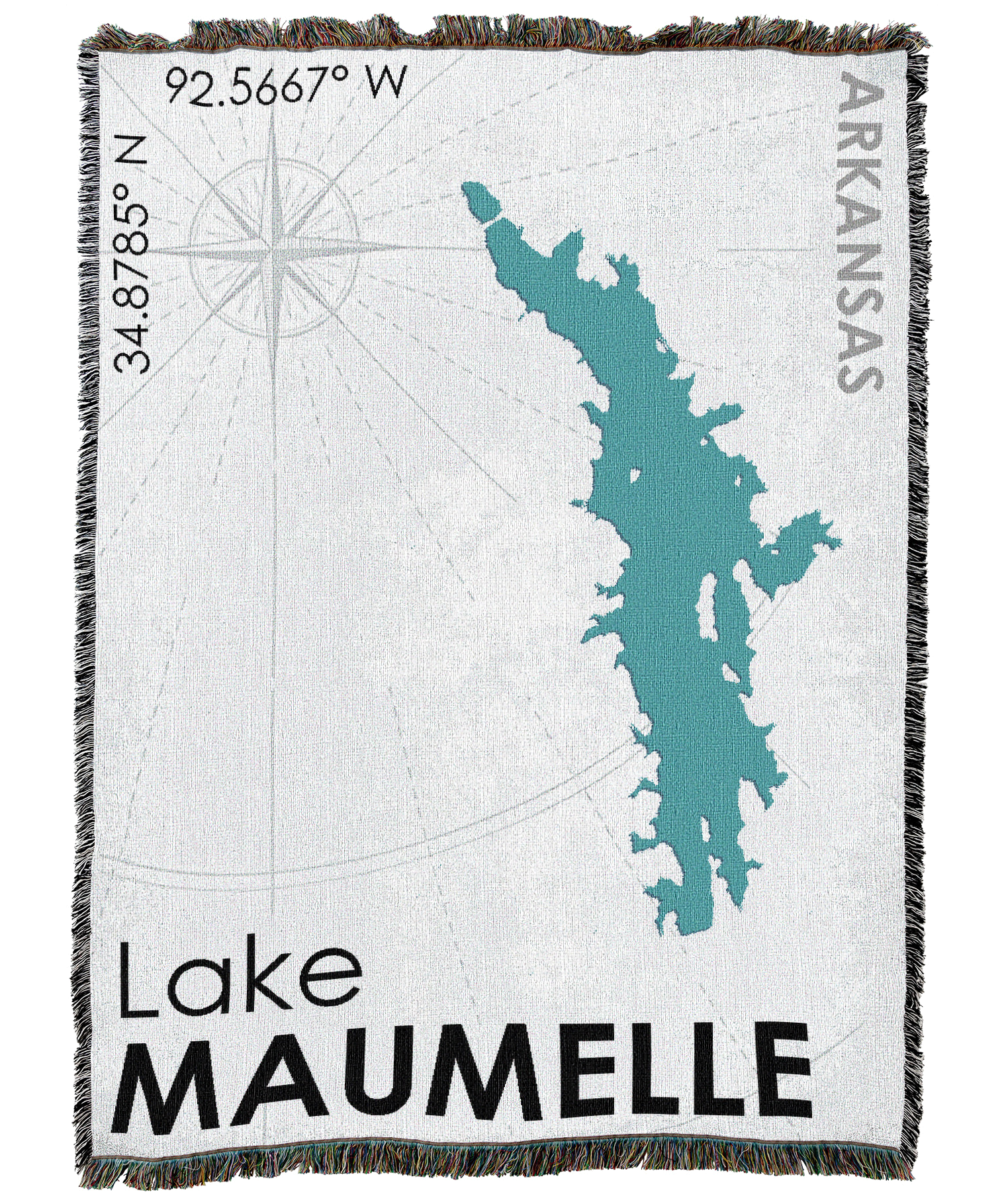 Lake Maumelle AR Blanket