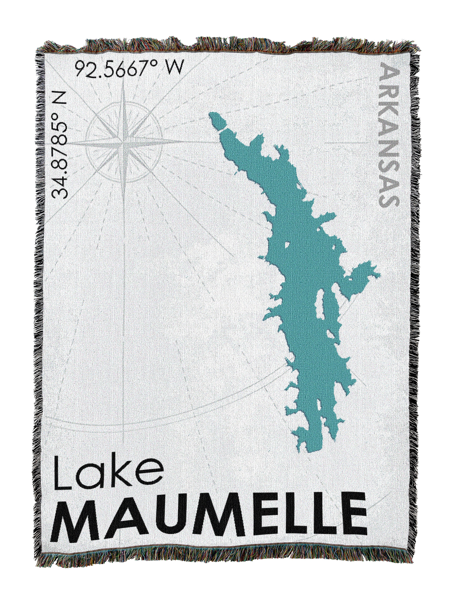 Lake Maumelle AR Blanket