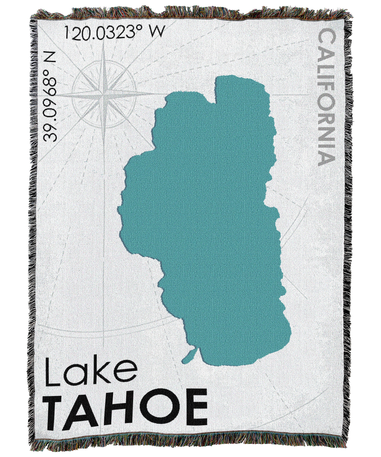 Lake Tahoe CA Blanket
