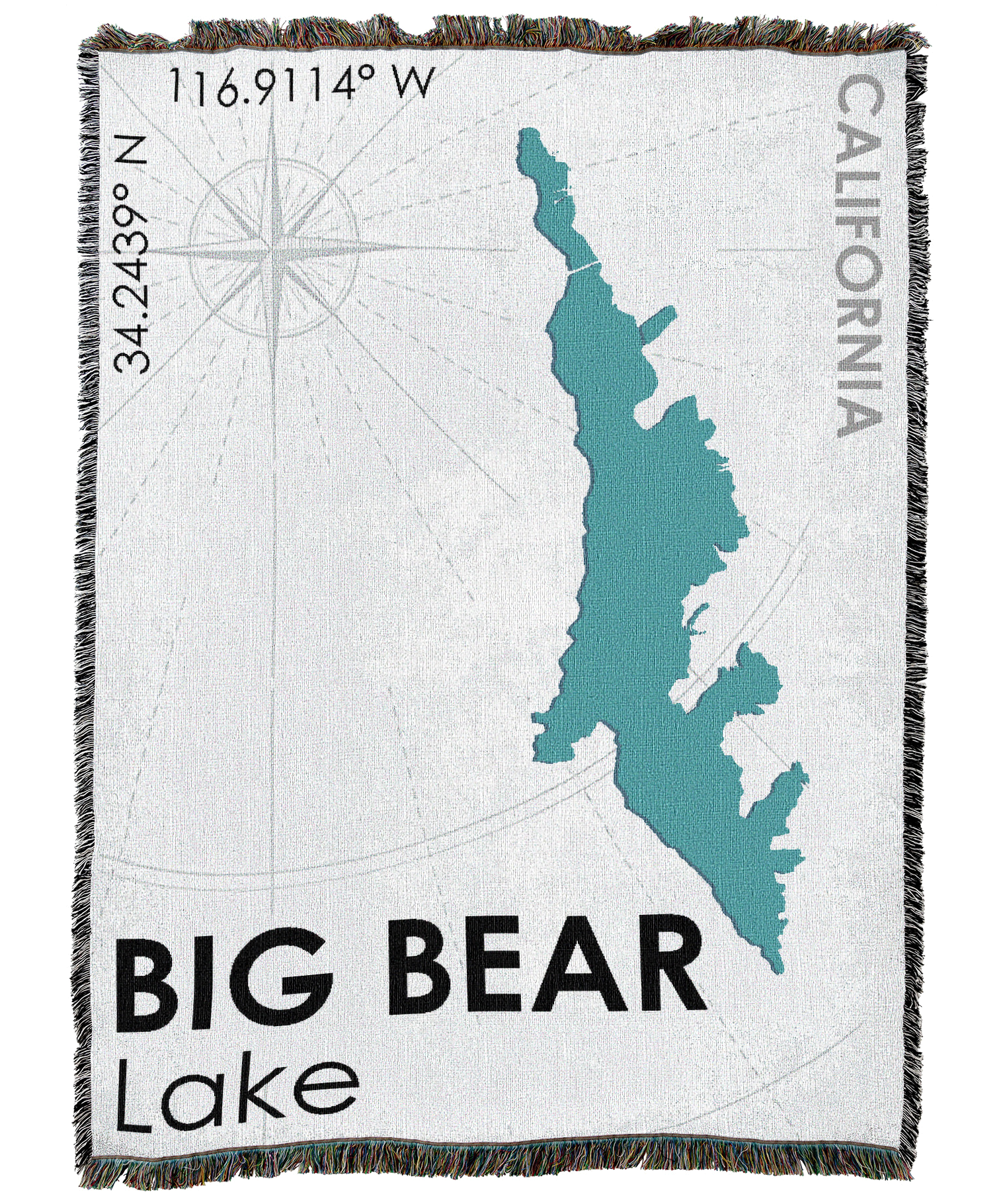 Big Bear Lake CA Blanket