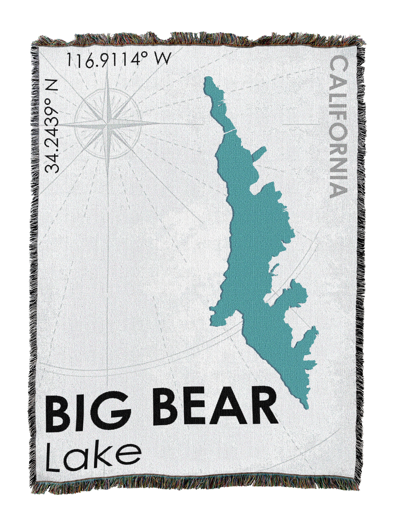 Big Bear Lake Ca Blanket